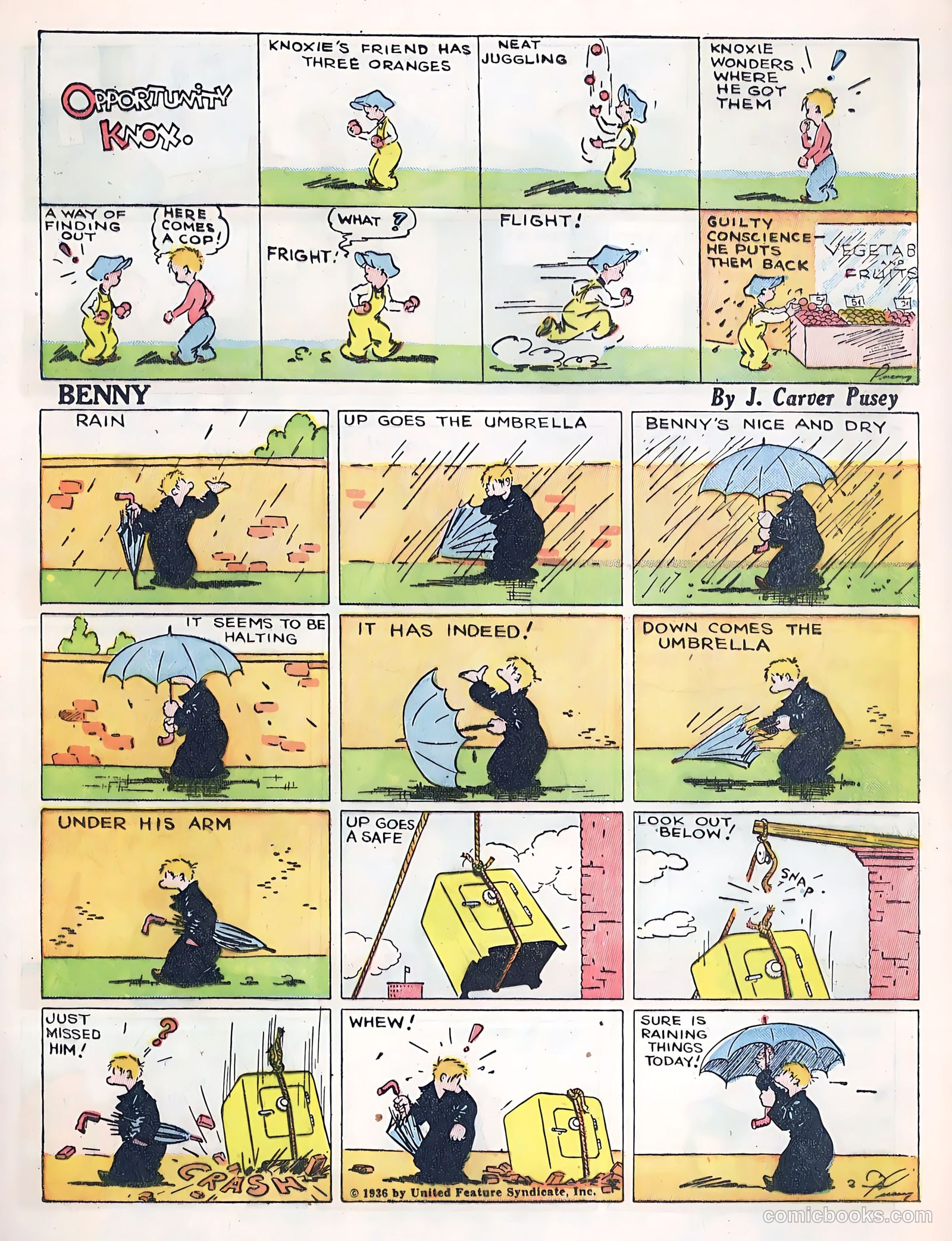 Tip Topper Comics #7 (1950) — page 30 of 60