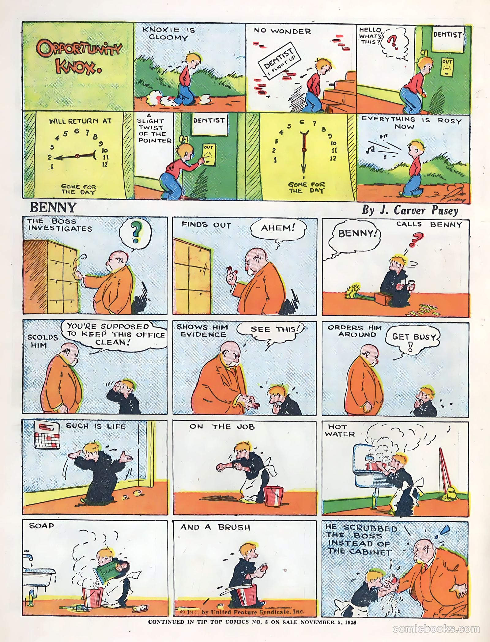 Tip Topper Comics #7 (1950) — page 31 of 60