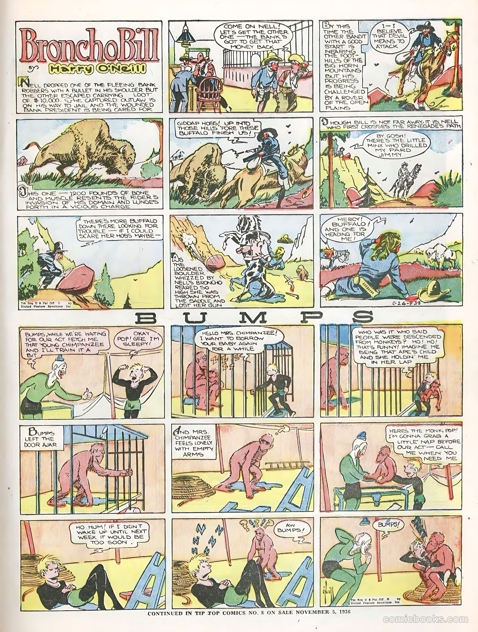 Tip Topper Comics #7 (1950) — page 34 of 60