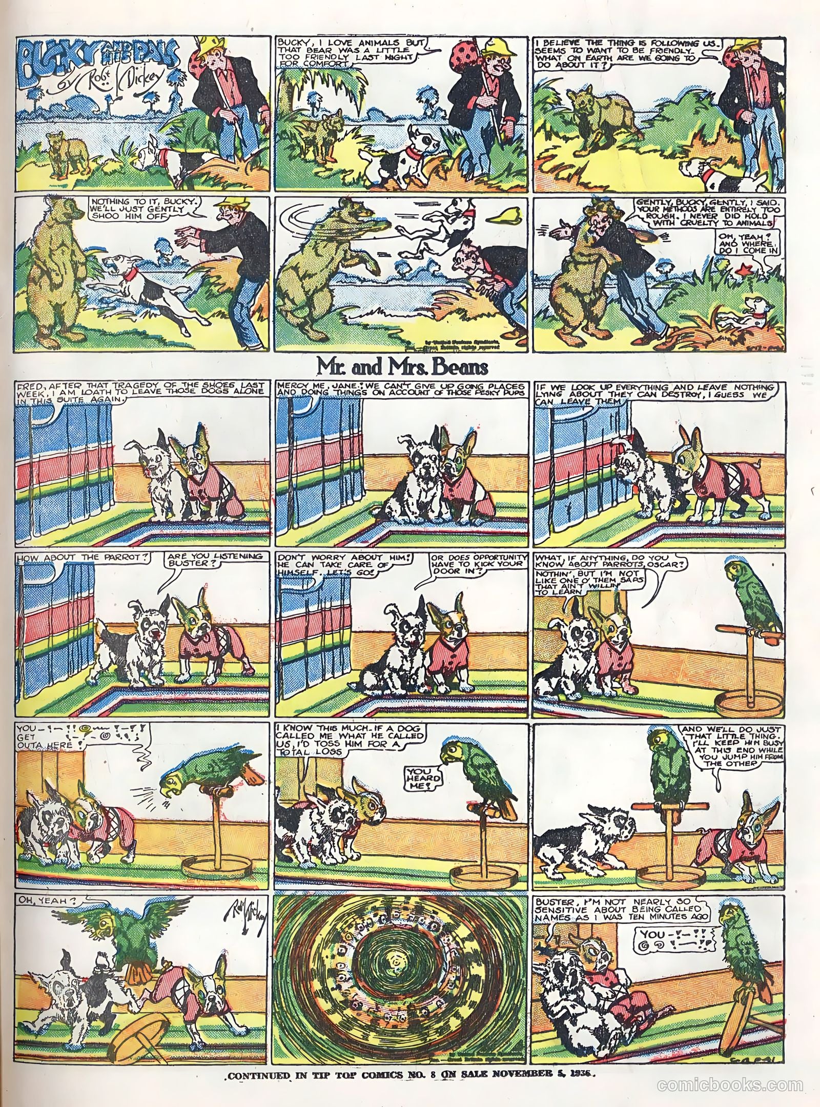 Tip Topper Comics #7 (1950) — page 36 of 60
