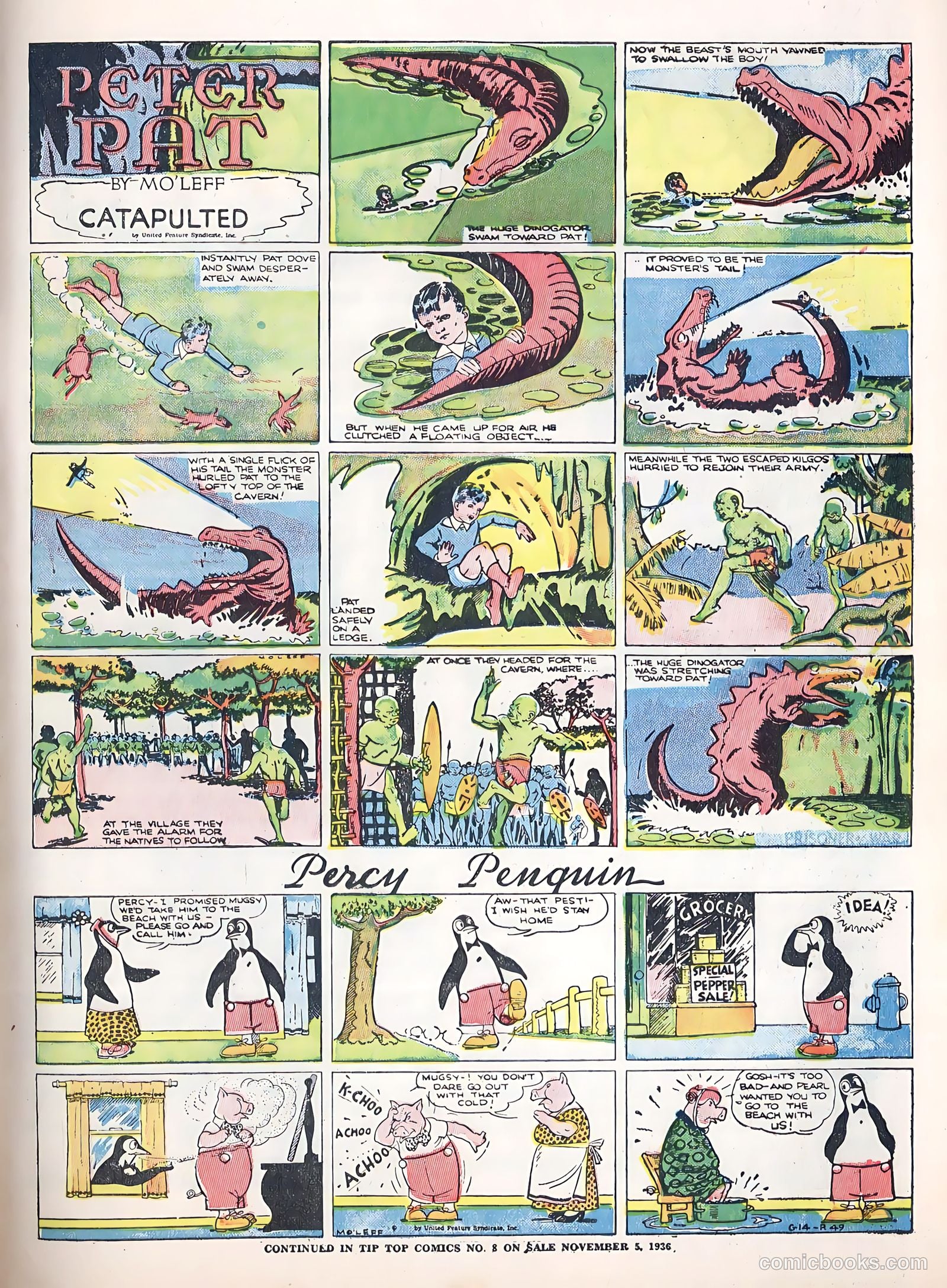 Tip Topper Comics #7 (1950) — page 44 of 60
