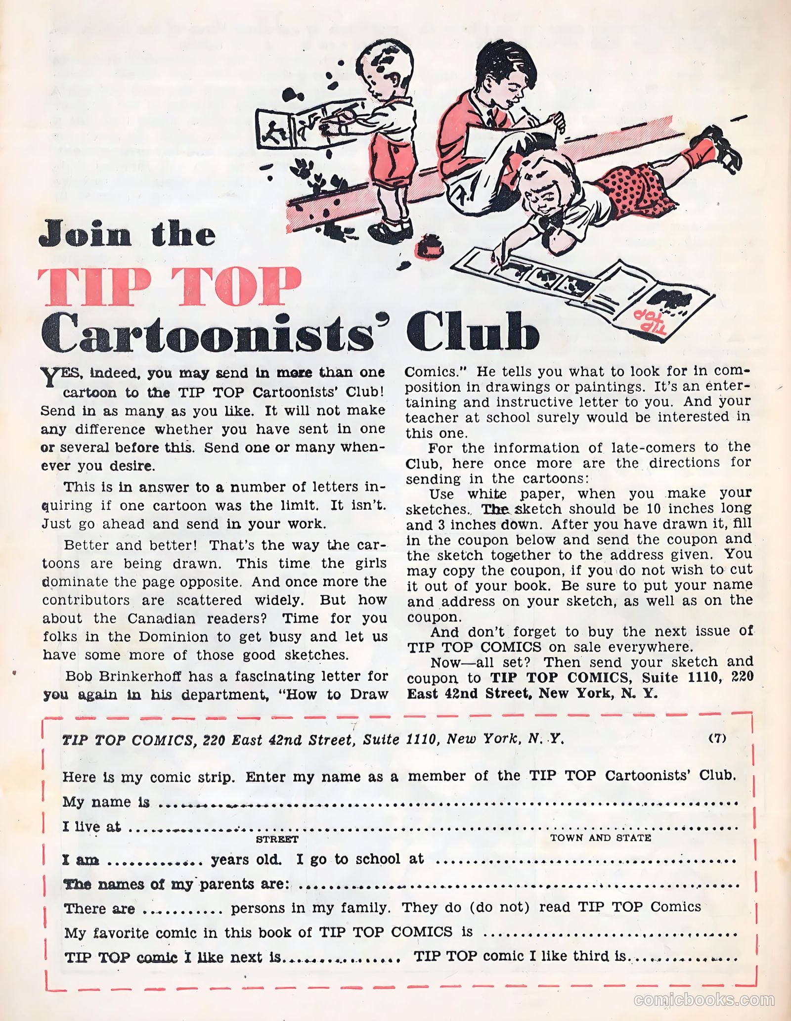 Tip Topper Comics #7 (1950) — page 56 of 60