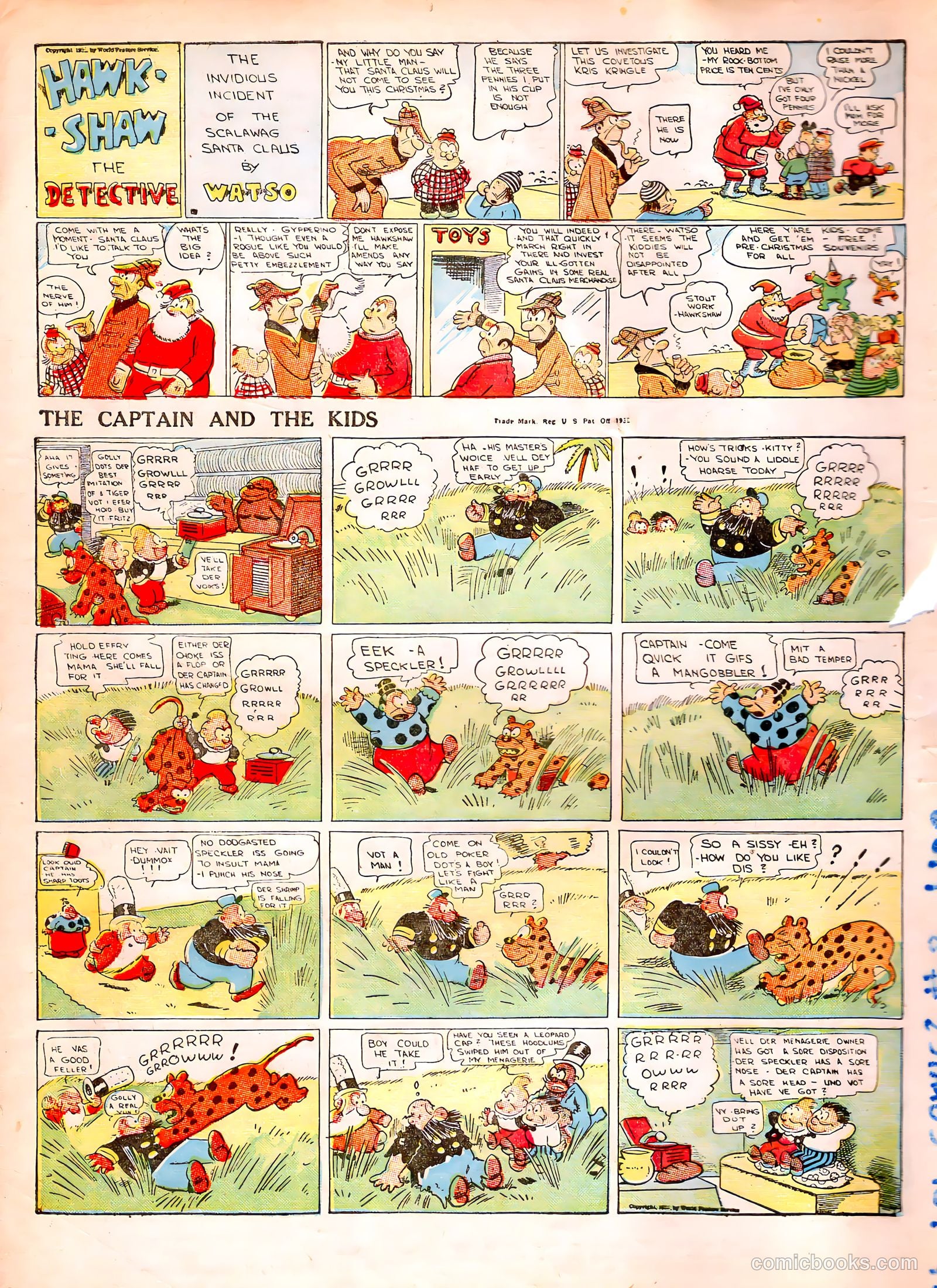 Tip Topper Comics #8 (1950) — page 3 of 56