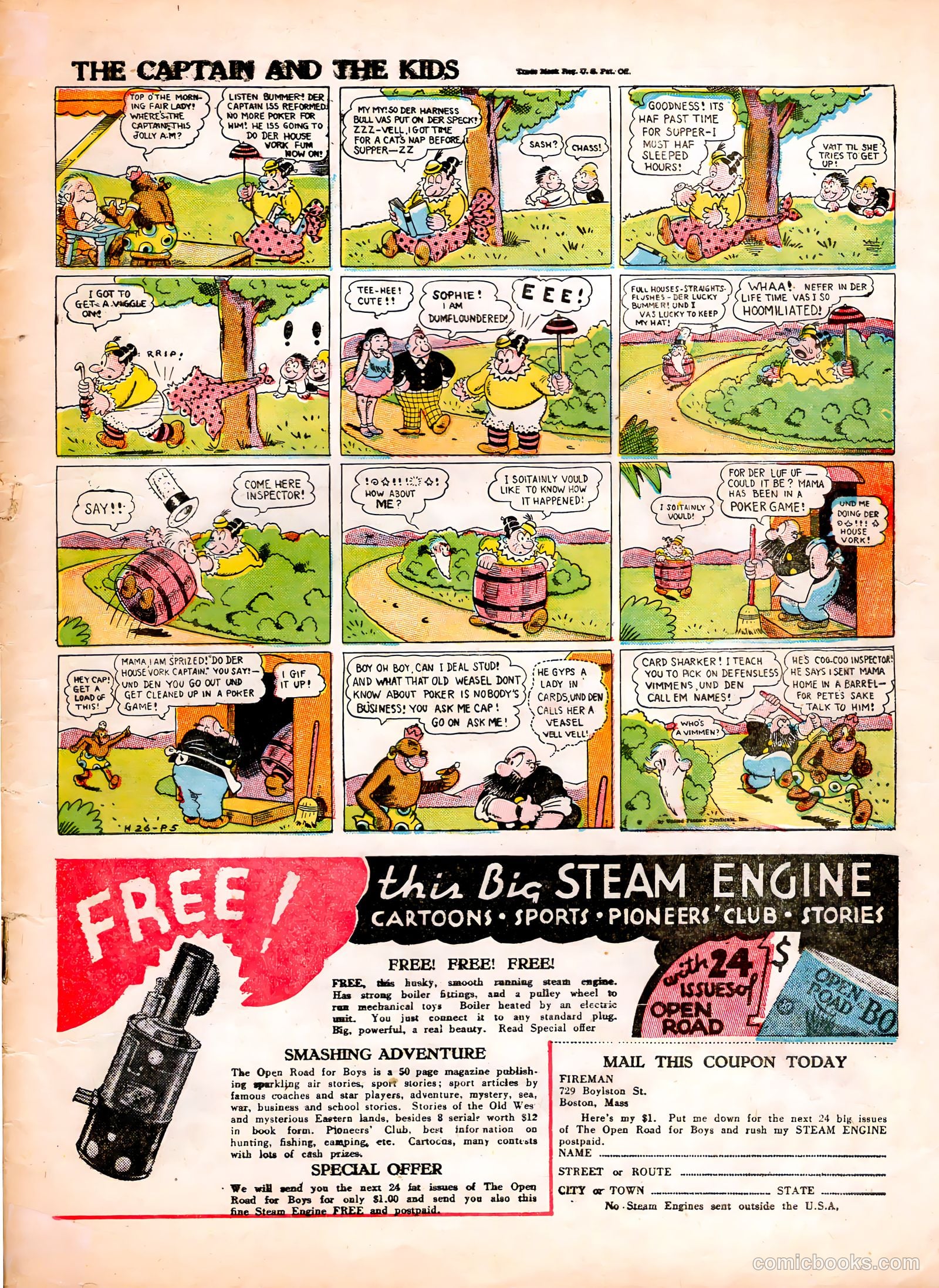 Tip Topper Comics #8 (1950) — page 4 of 56