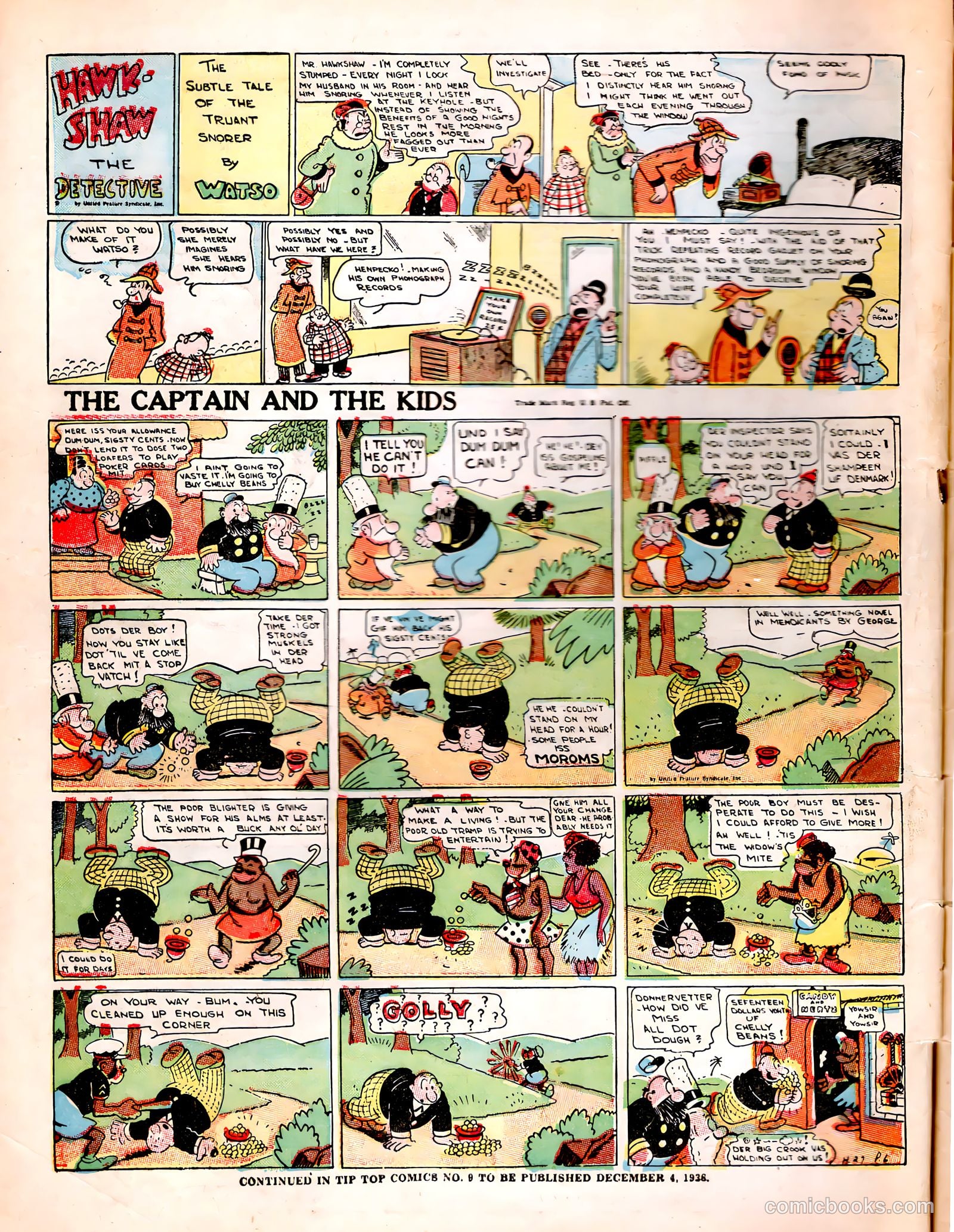 Tip Topper Comics #8 (1950) — page 5 of 56
