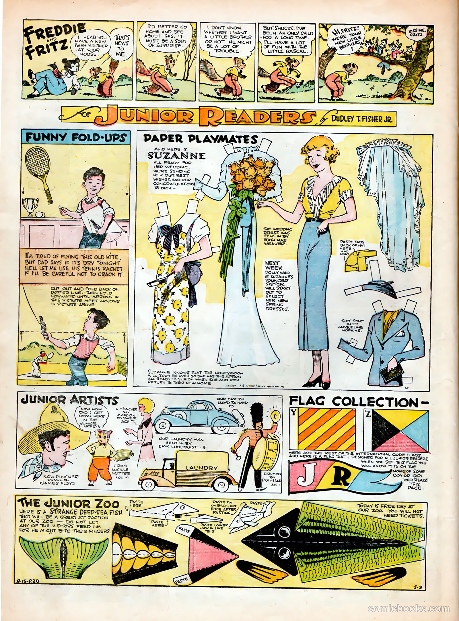 Tip Topper Comics #8 (1950) — page 19 of 56