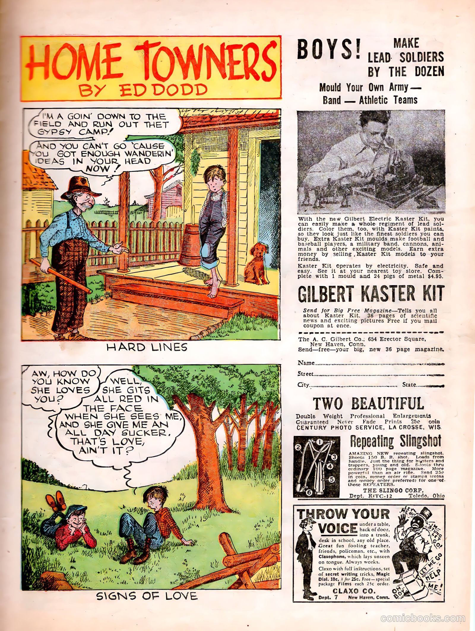 Tip Topper Comics #8 (1950) — page 20 of 56