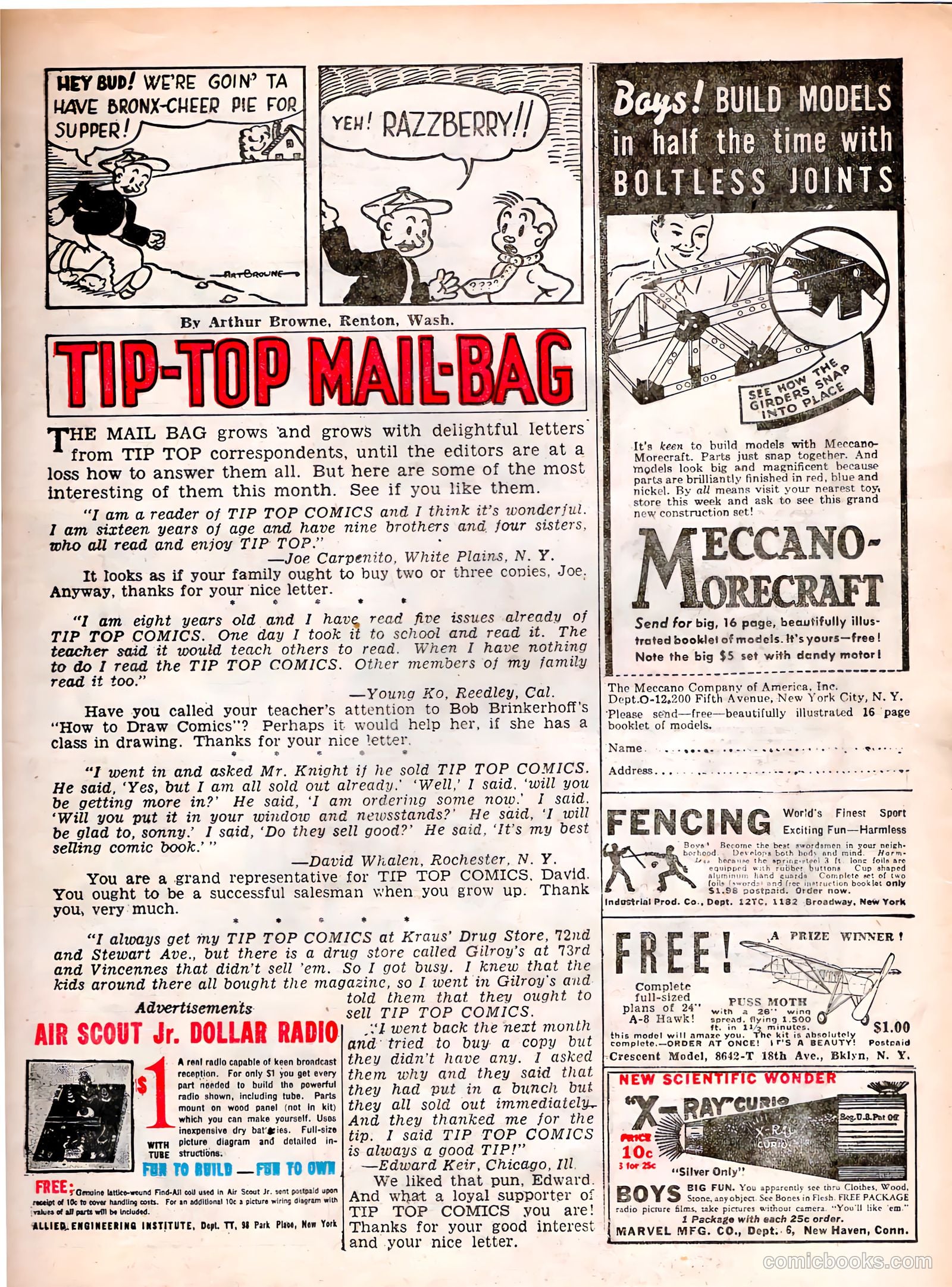 Tip Topper Comics #8 (1950) — page 24 of 56