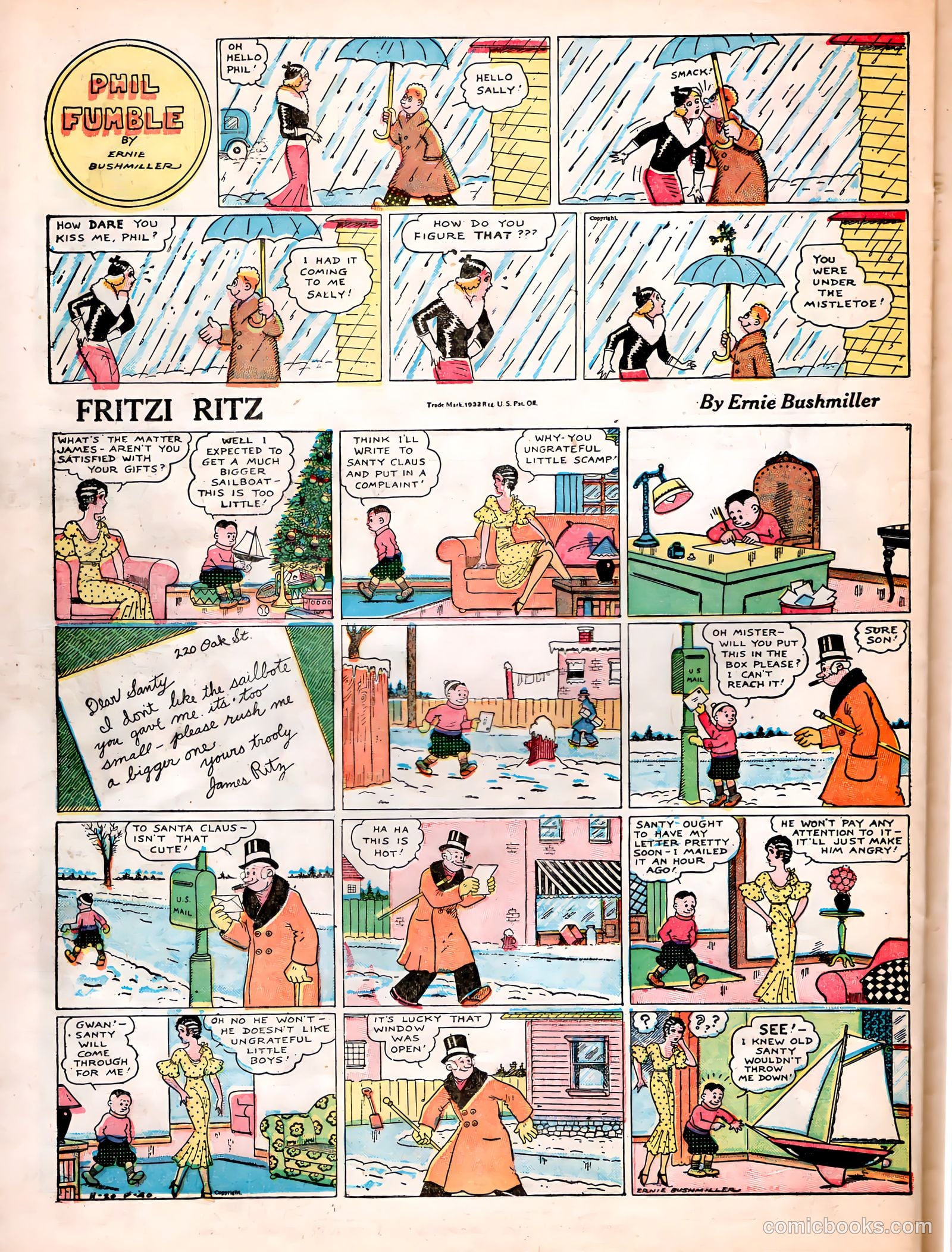 Tip Topper Comics #8 (1950) — page 33 of 56