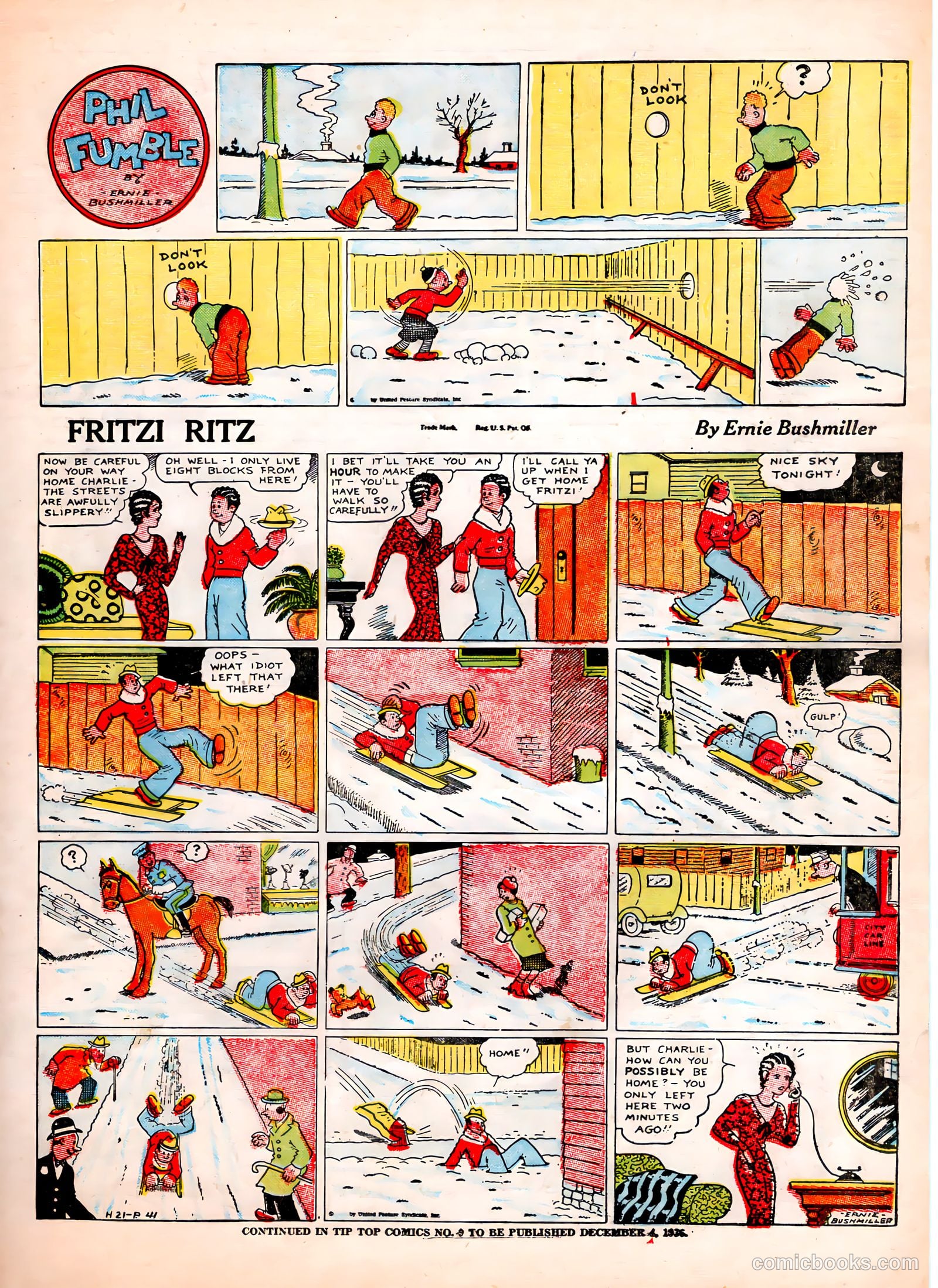 Tip Topper Comics #8 (1950) — page 34 of 56