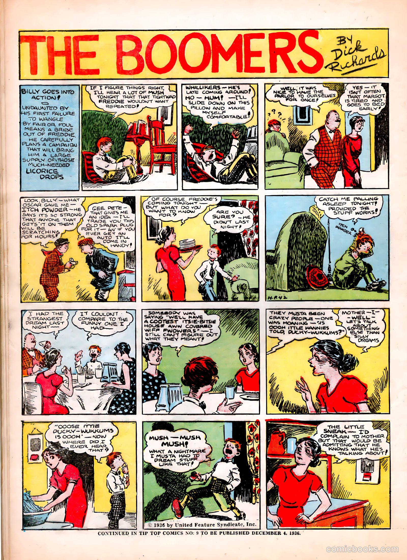 Tip Topper Comics #8 (1950) — page 35 of 56