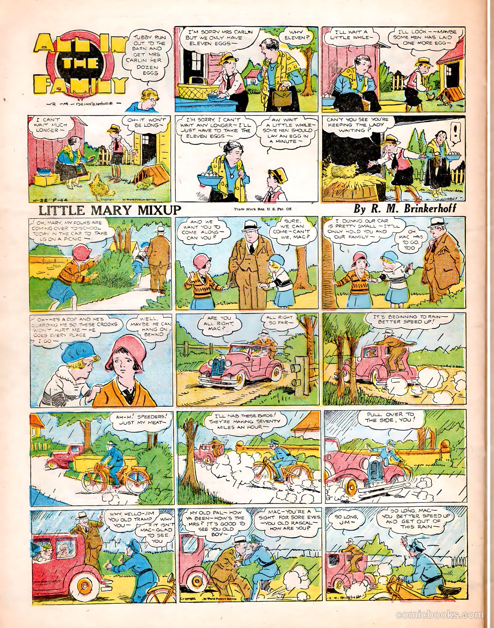 Tip Topper Comics #8 (1950) — page 37 of 56