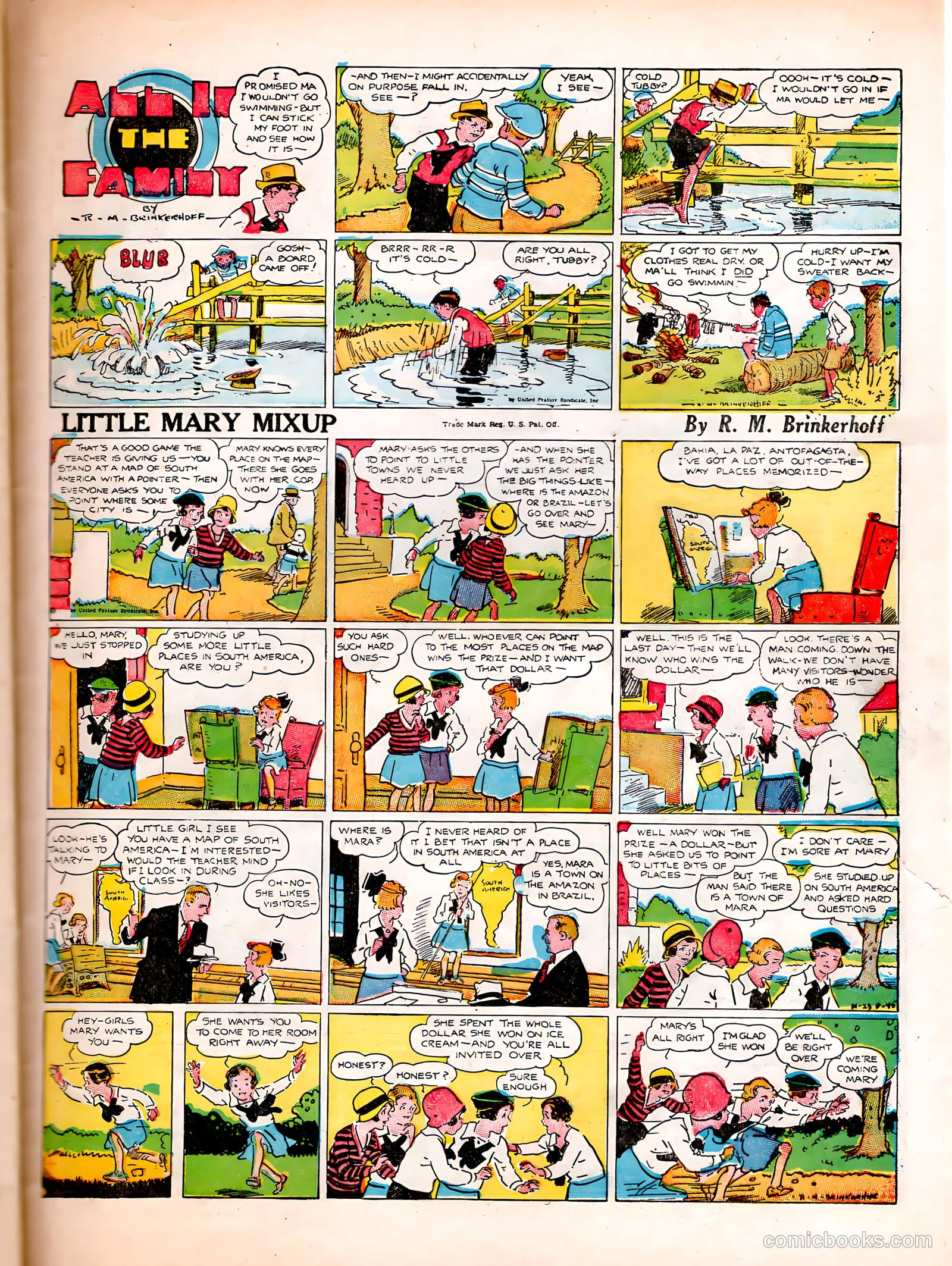 Tip Topper Comics #8 (1950) — page 38 of 56
