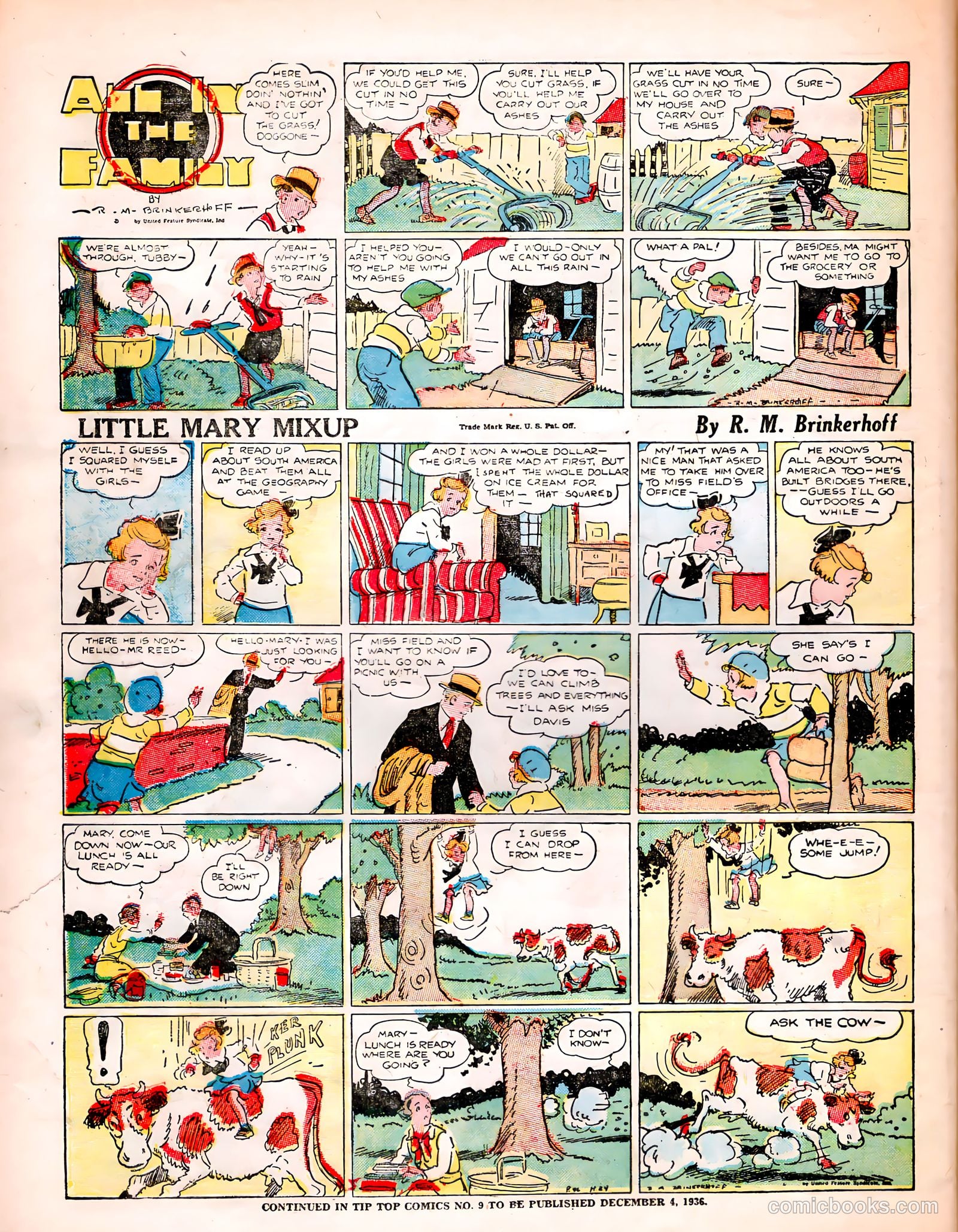 Tip Topper Comics #8 (1950) — page 39 of 56