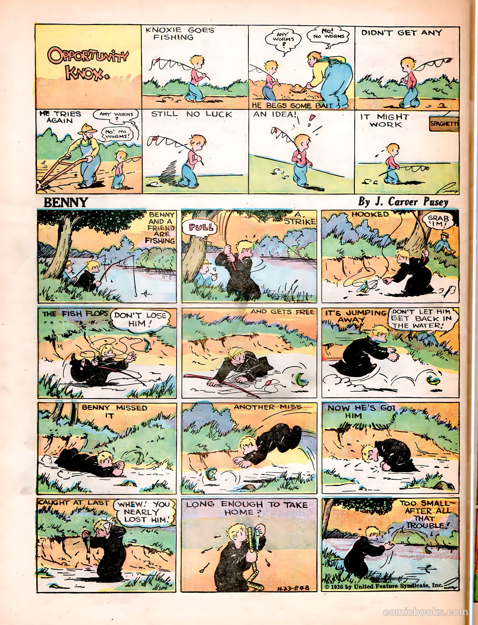 Tip Topper Comics #8 (1950) — page 41 of 56