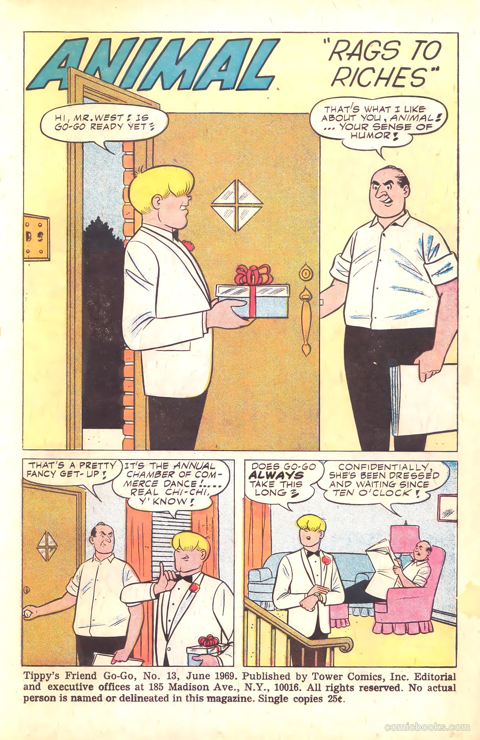 Tippy's Friend Go-Go #13 (1969) — page 3 of 50