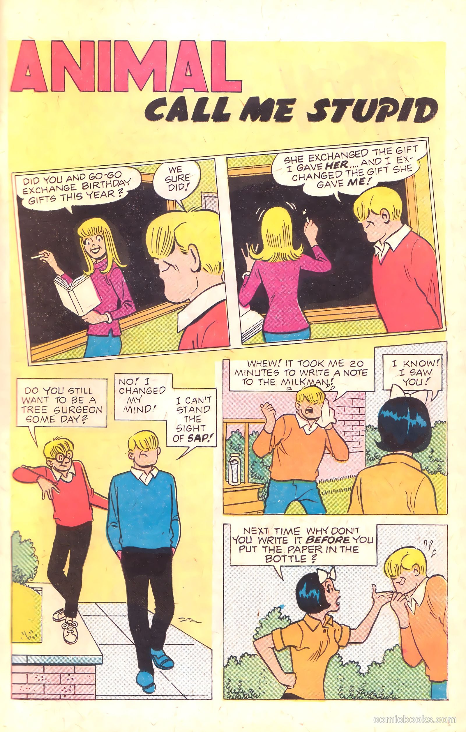 Tippy's Friend Go-Go #13 (1969) — page 37 of 50
