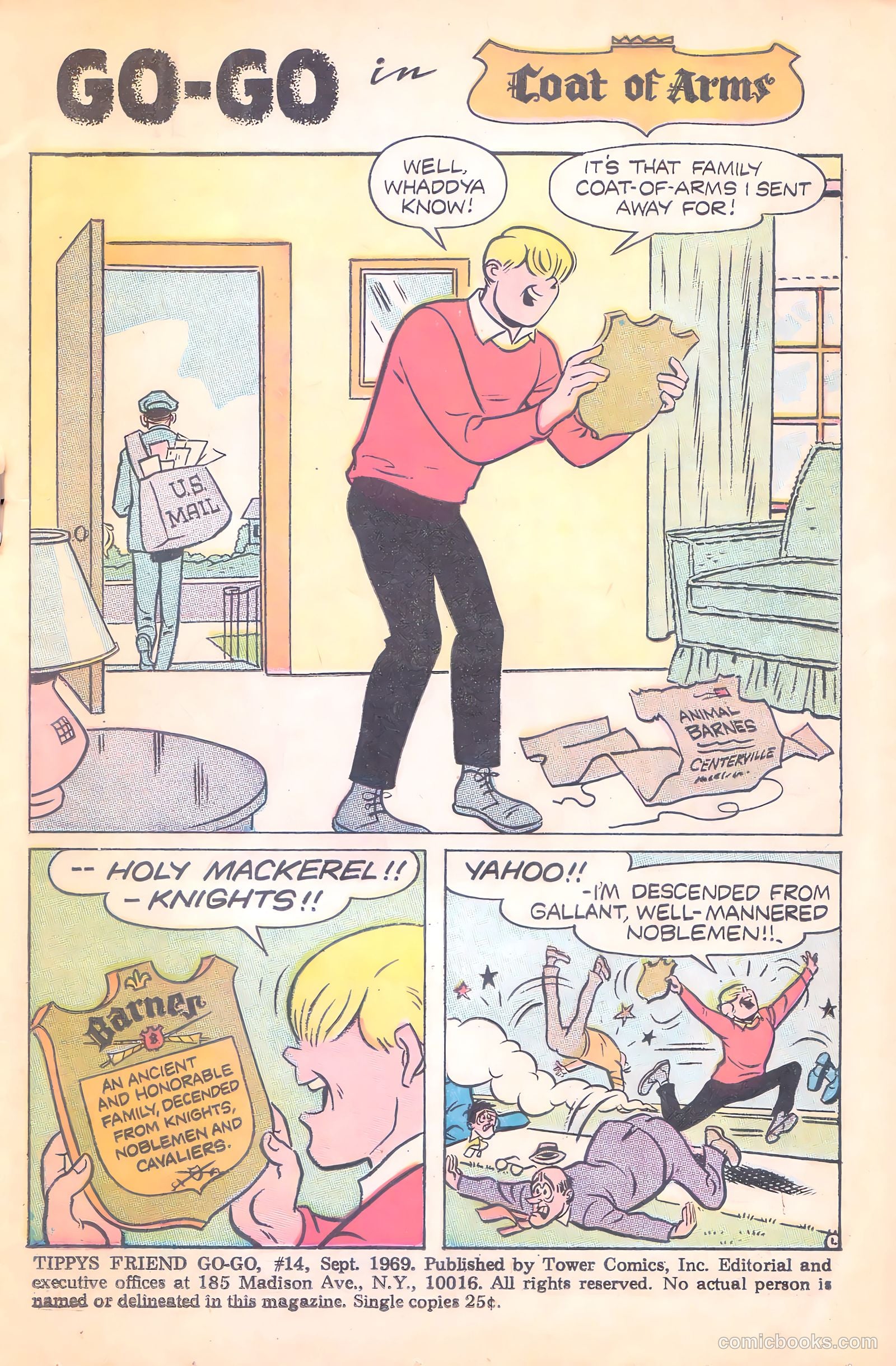 Tippy's Friend Go-Go #14 (1969) — page 3 of 52