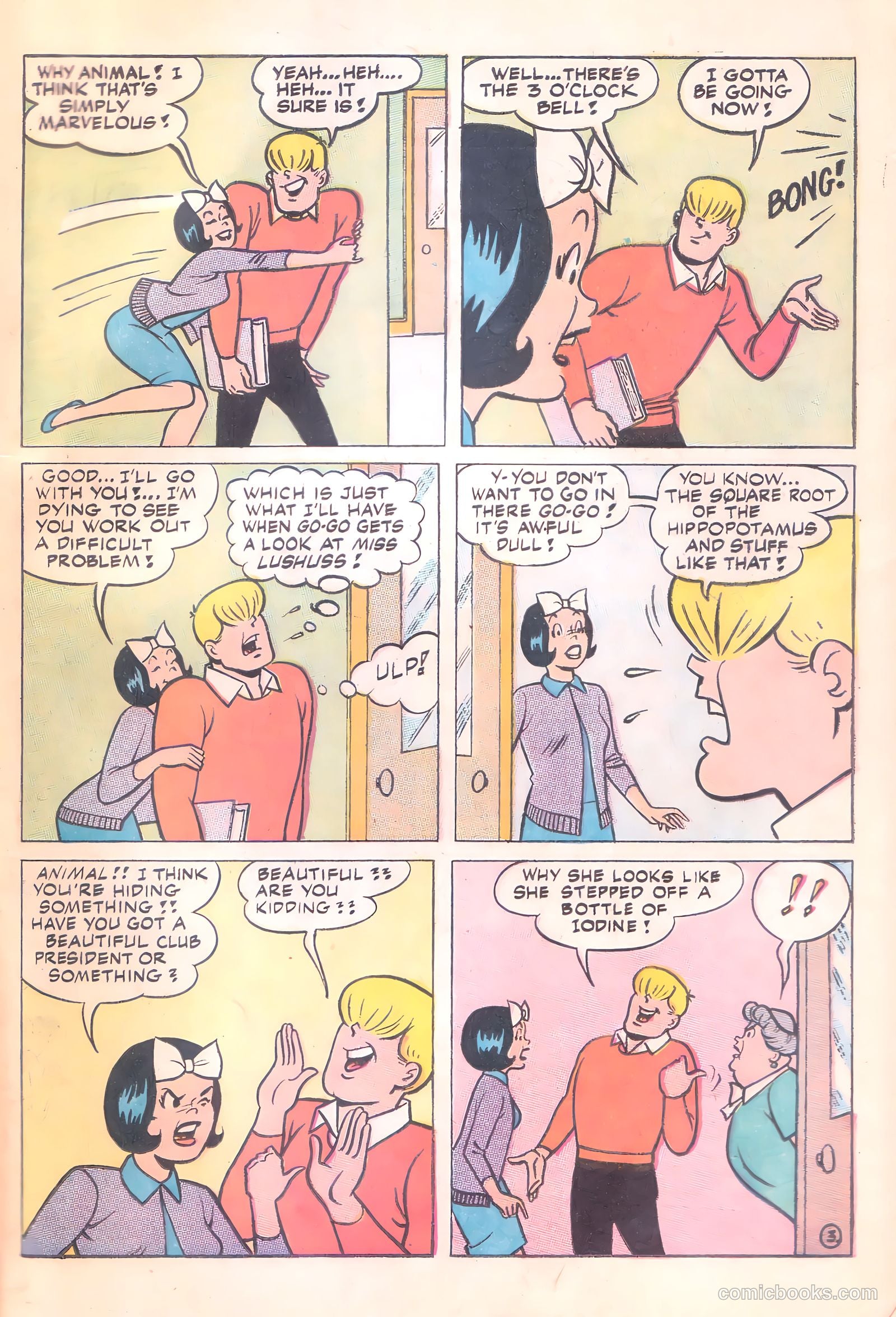 Tippy's Friend Go-Go #14 (1969) — page 35 of 52
