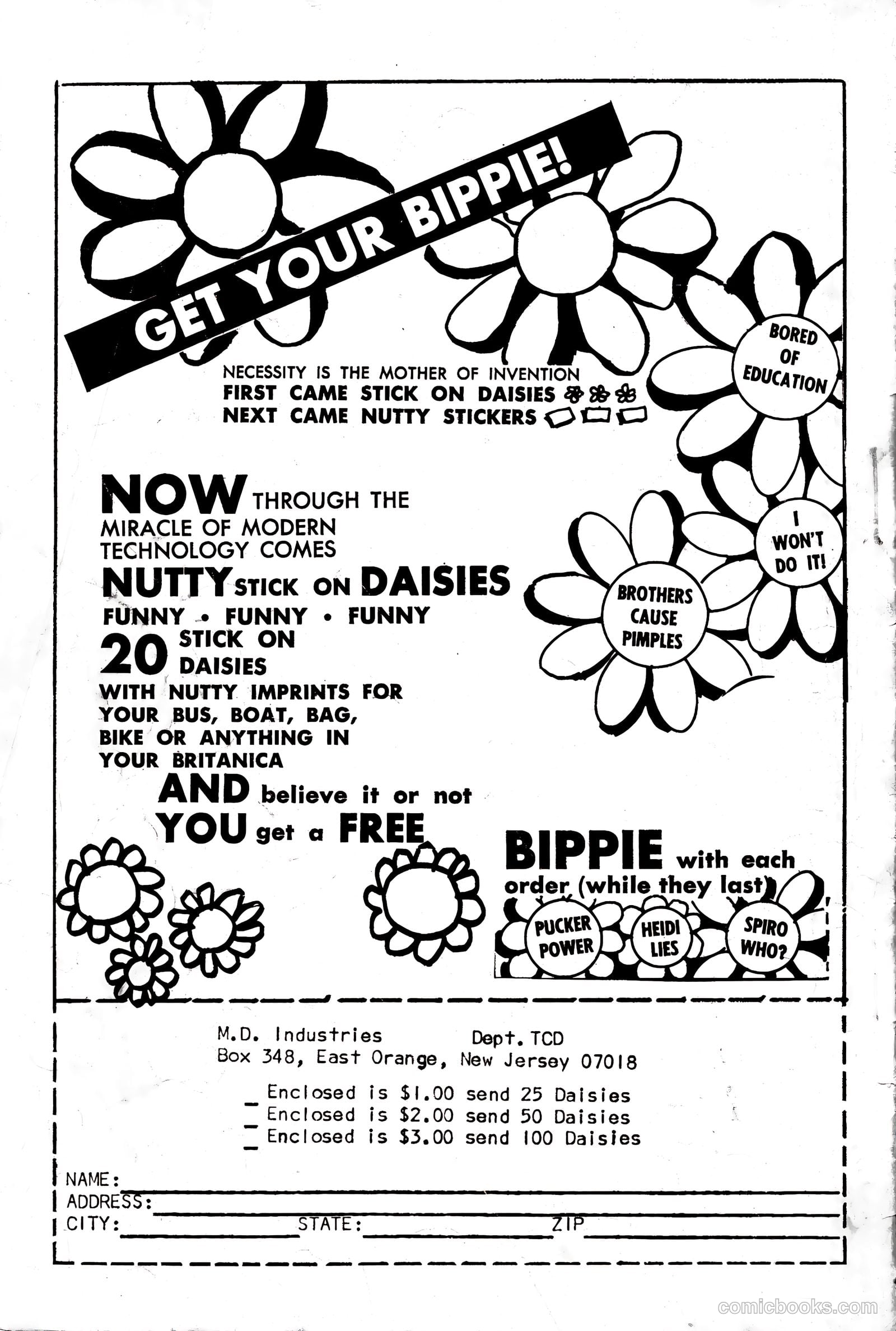 Tippy's Friend Go-Go #14 (1969) — page 52 of 52