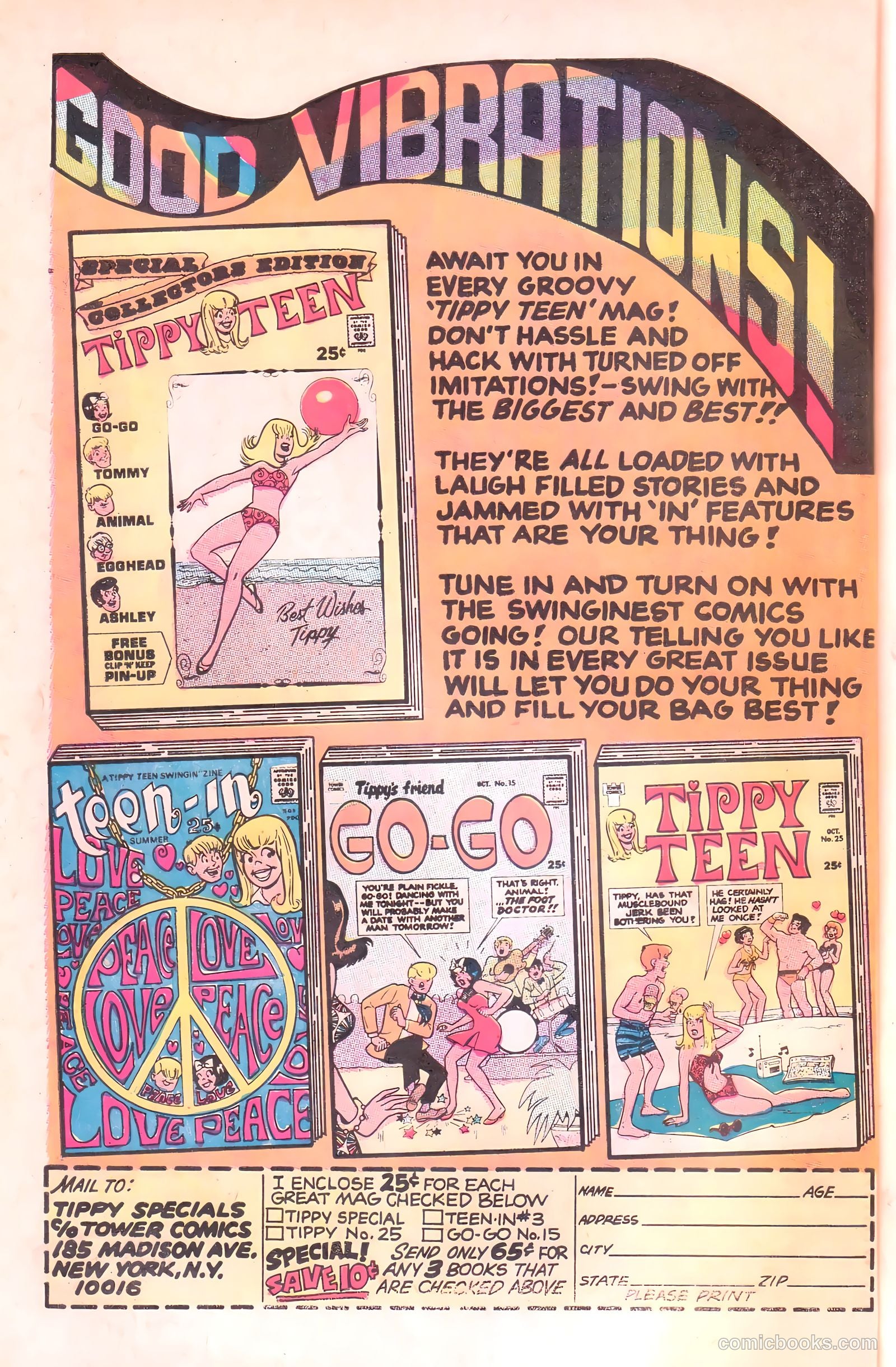 Tippy's Friend Go-Go #15 (1969) — page 34 of 52