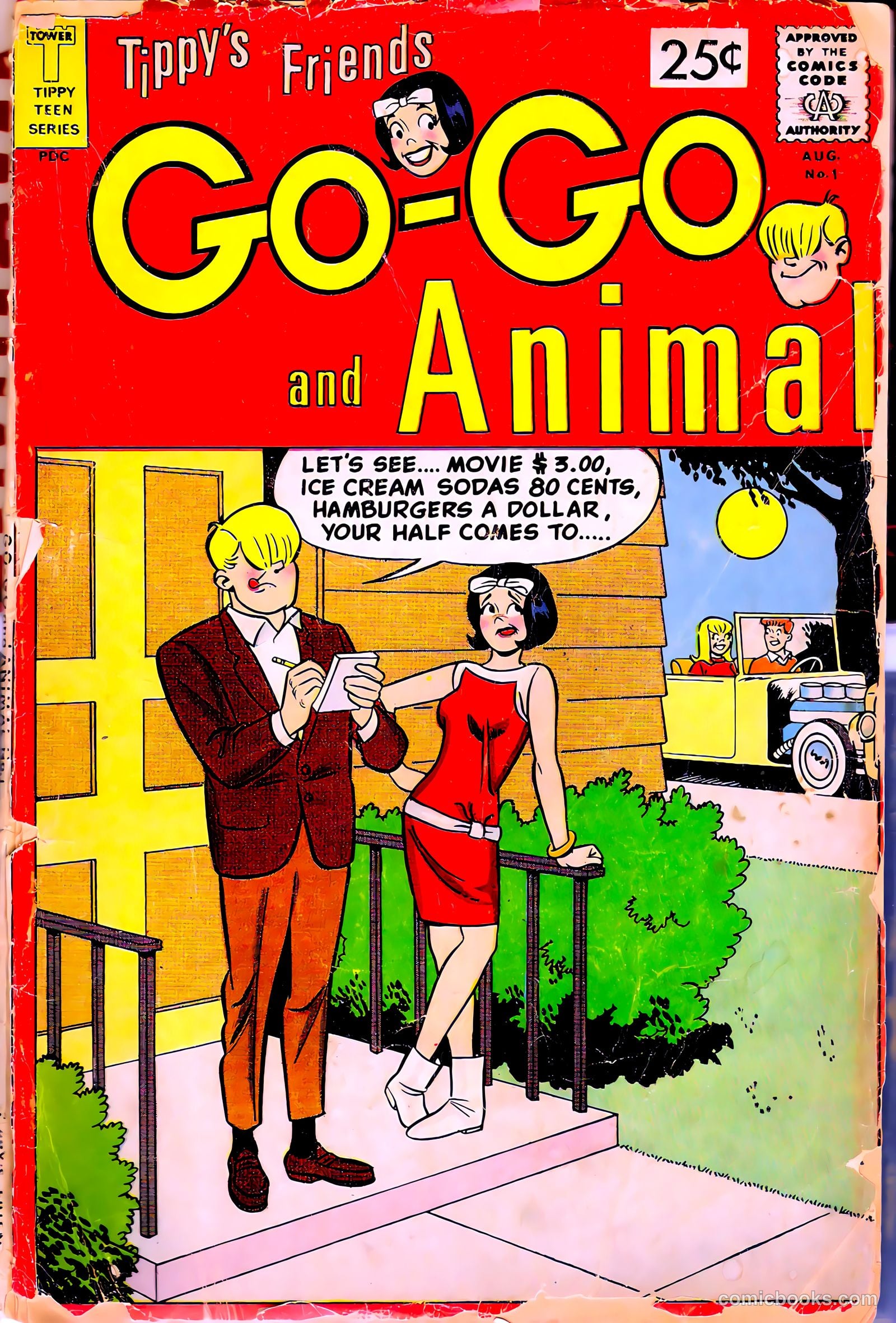 Tippy's Friends Go-Go and Animal #1