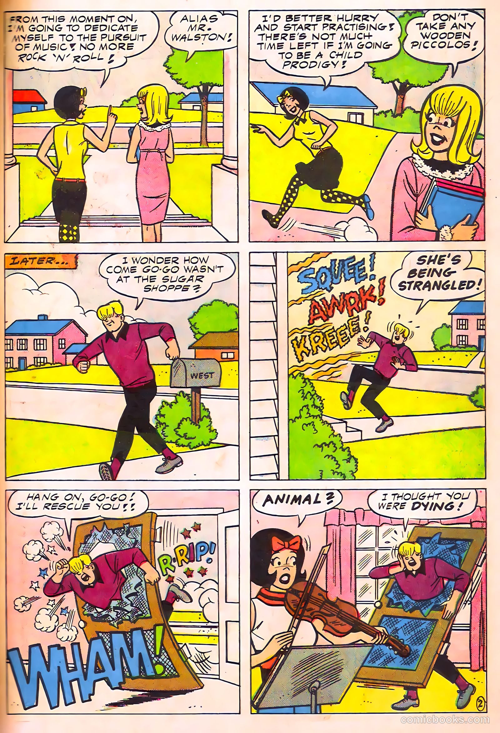 Tippy's Friends Go-Go and Animal #1 (1966) — page 17 of 57