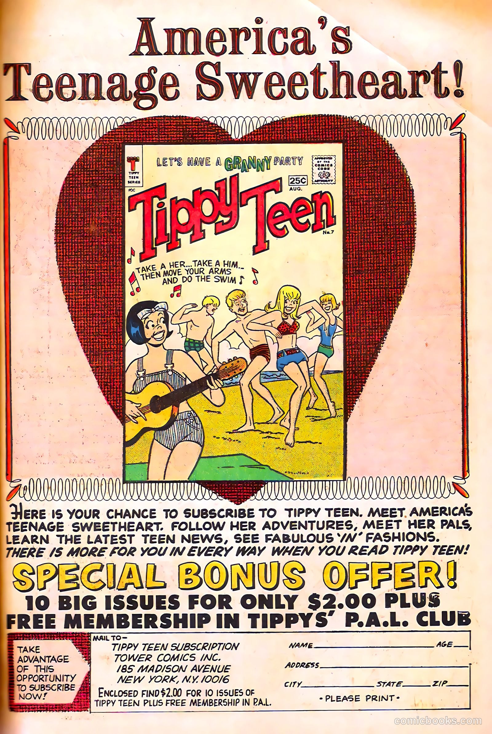 Tippy's Friends Go-Go and Animal #1 (1966) — page 22 of 57