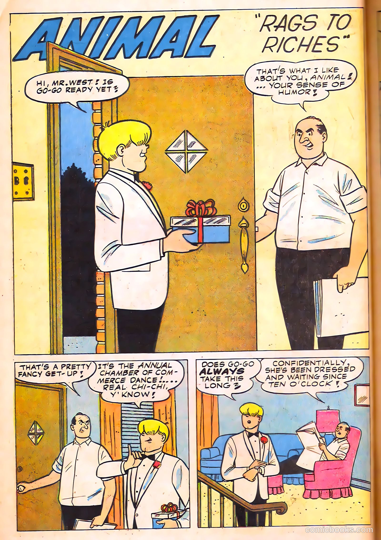 Tippy's Friends Go-Go and Animal #1 (1966) — page 30 of 57