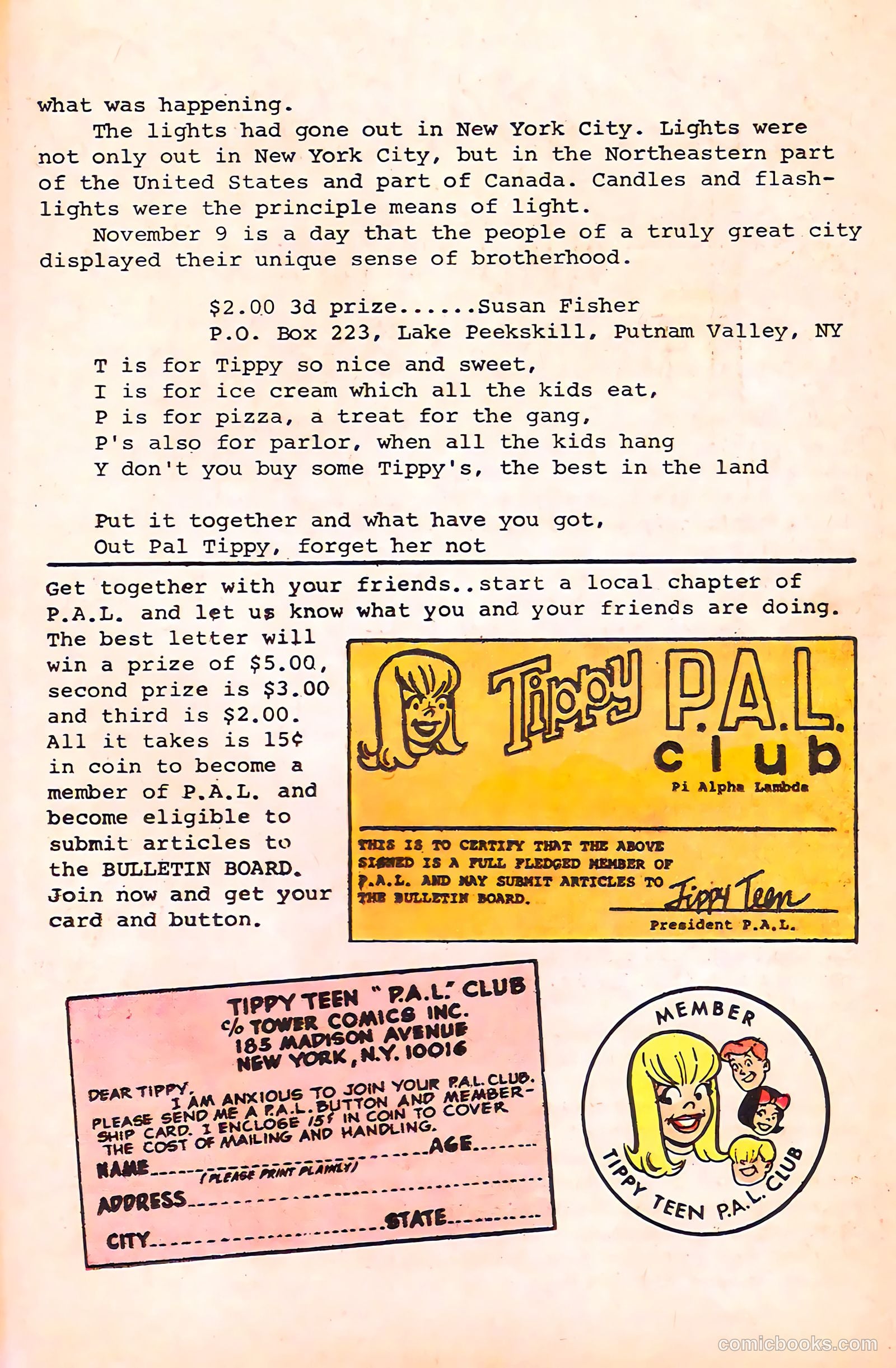 Tippy's Friends Go-Go and Animal #1 (1966) — page 38 of 57