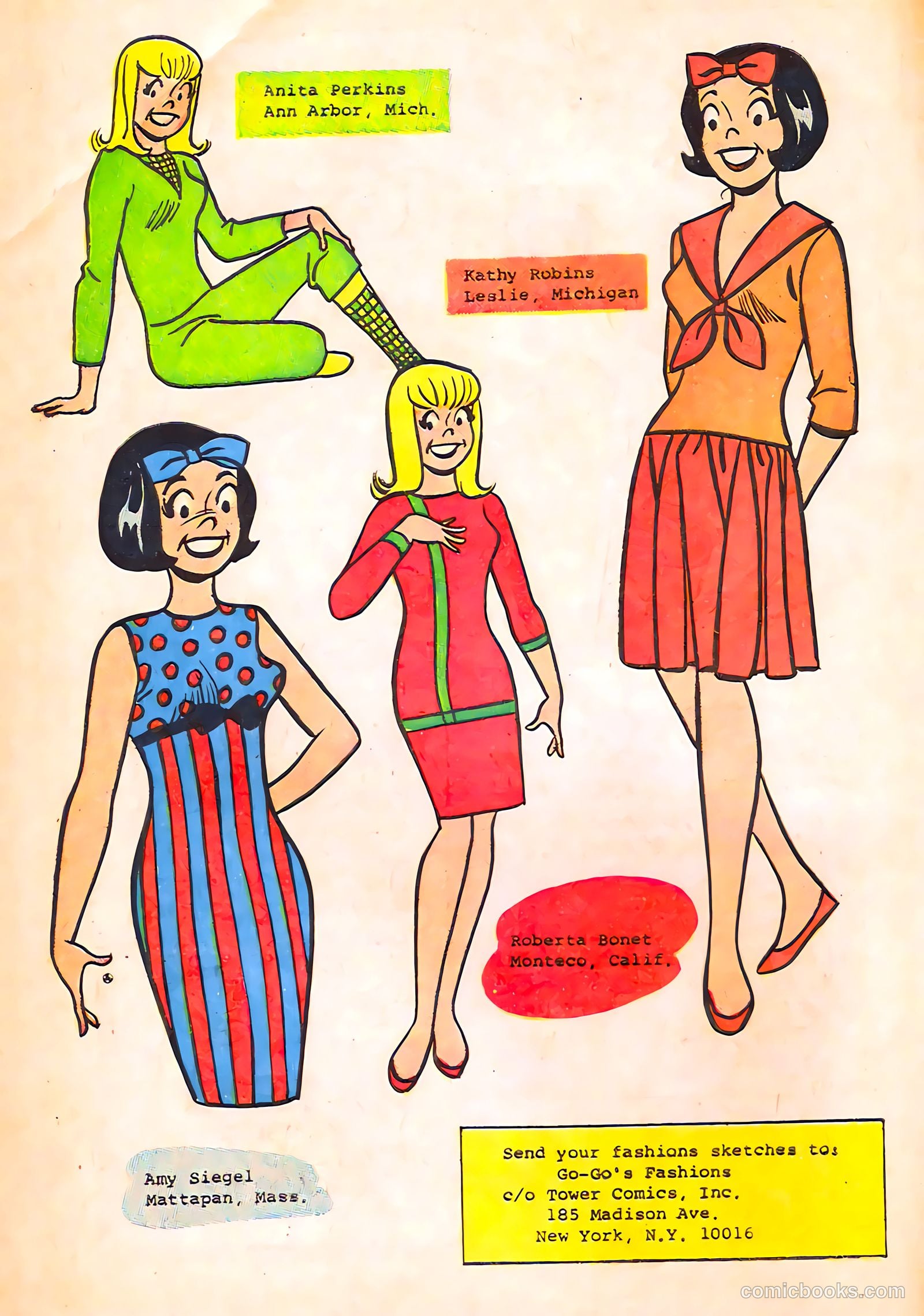 Tippy's Friends Go-Go and Animal #1 (1966) — page 54 of 57