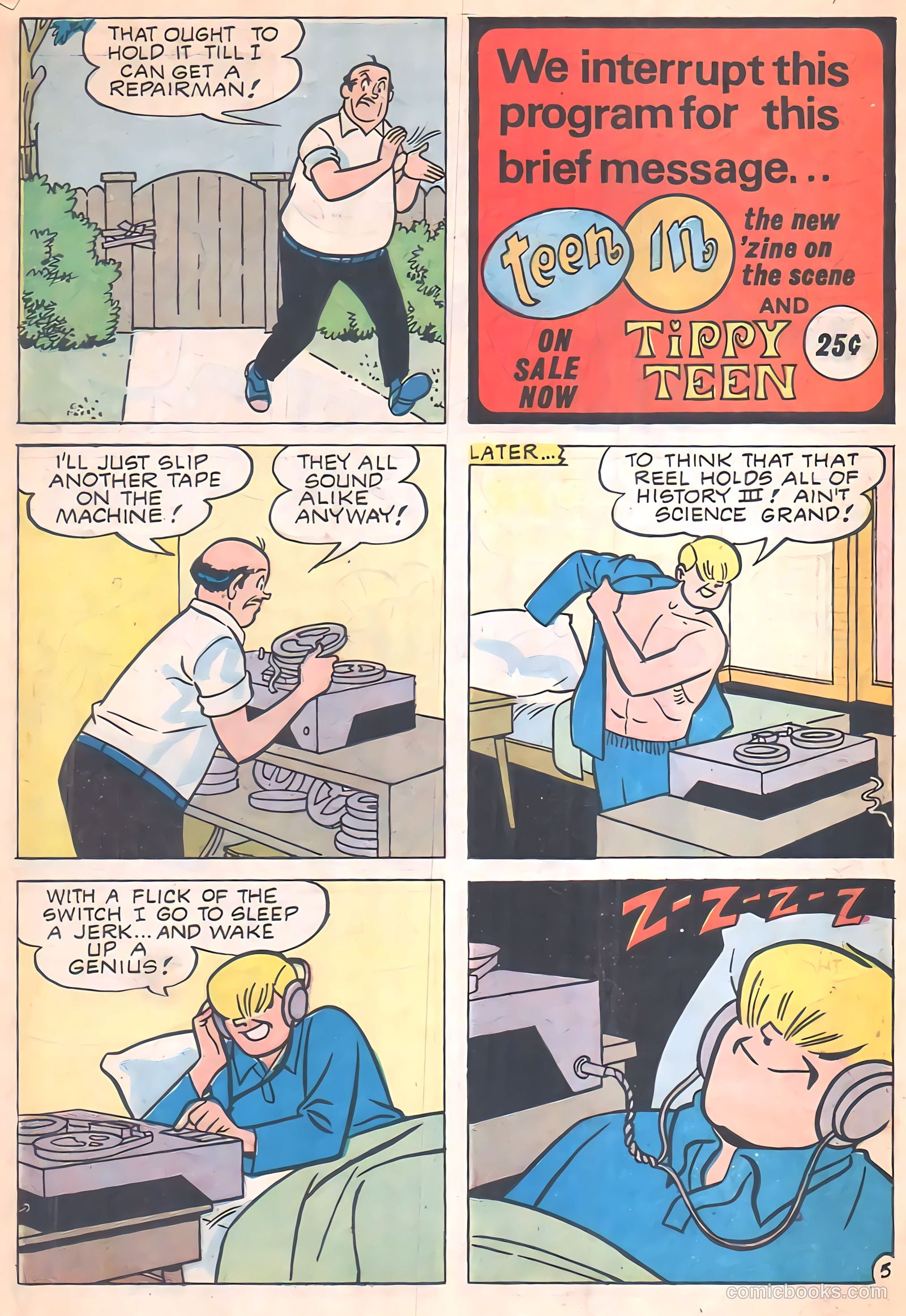 Tippy's Friends Go-Go and Animal #10 (1968) — page 15 of 49