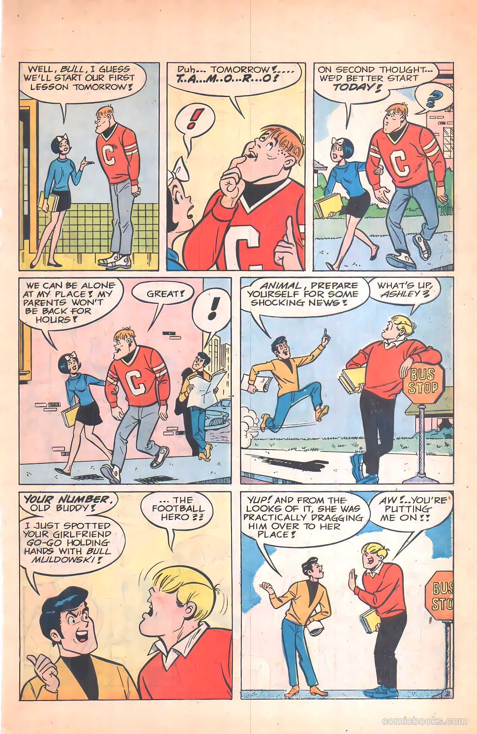 Tippy's Friends Go-Go and Animal #10 (1968) — page 20 of 49