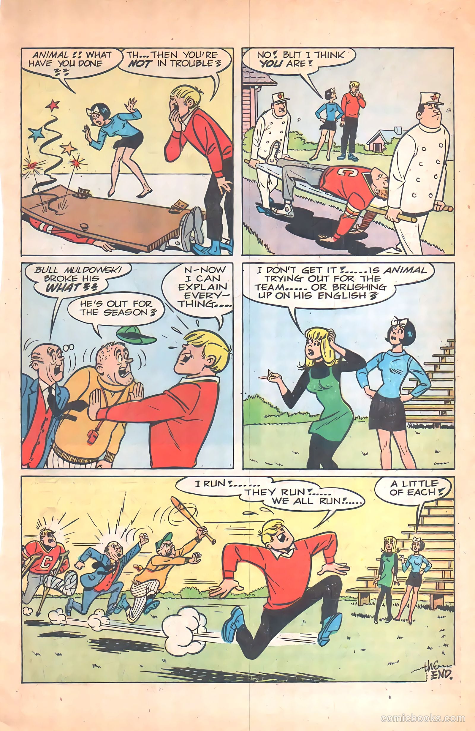 Tippy's Friends Go-Go and Animal #10 (1968) — page 24 of 49