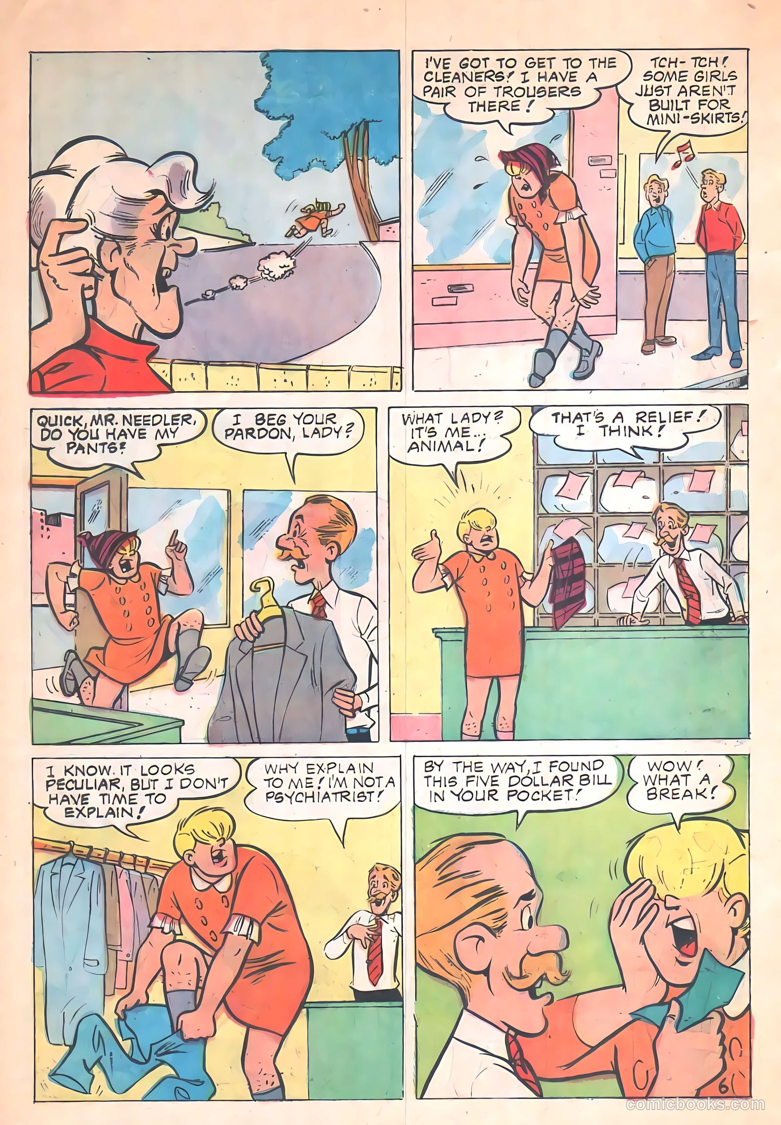 Tippy's Friends Go-Go and Animal #10 (1968) — page 35 of 49