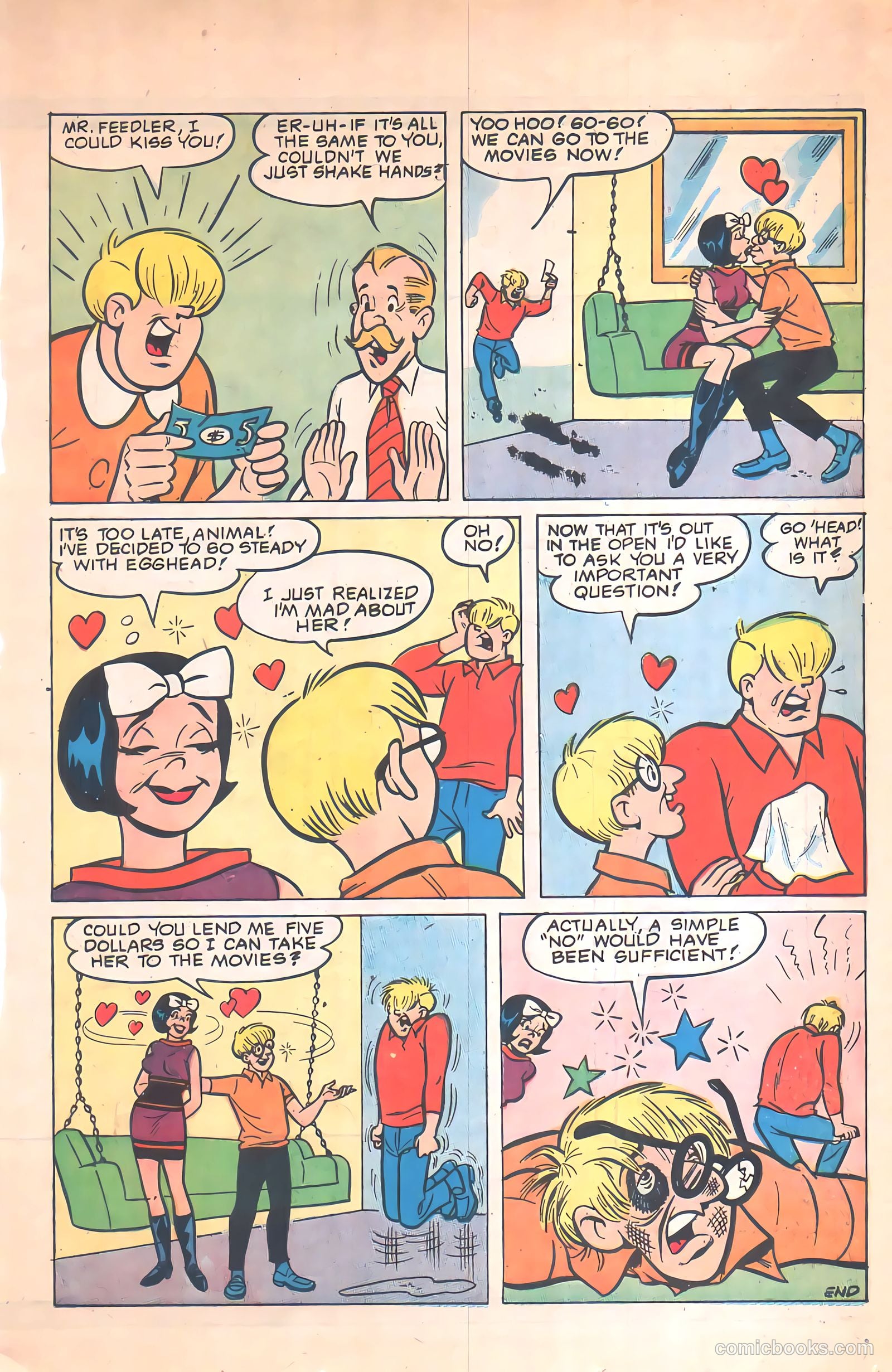 Tippy's Friends Go-Go and Animal #10 (1968) — page 36 of 49