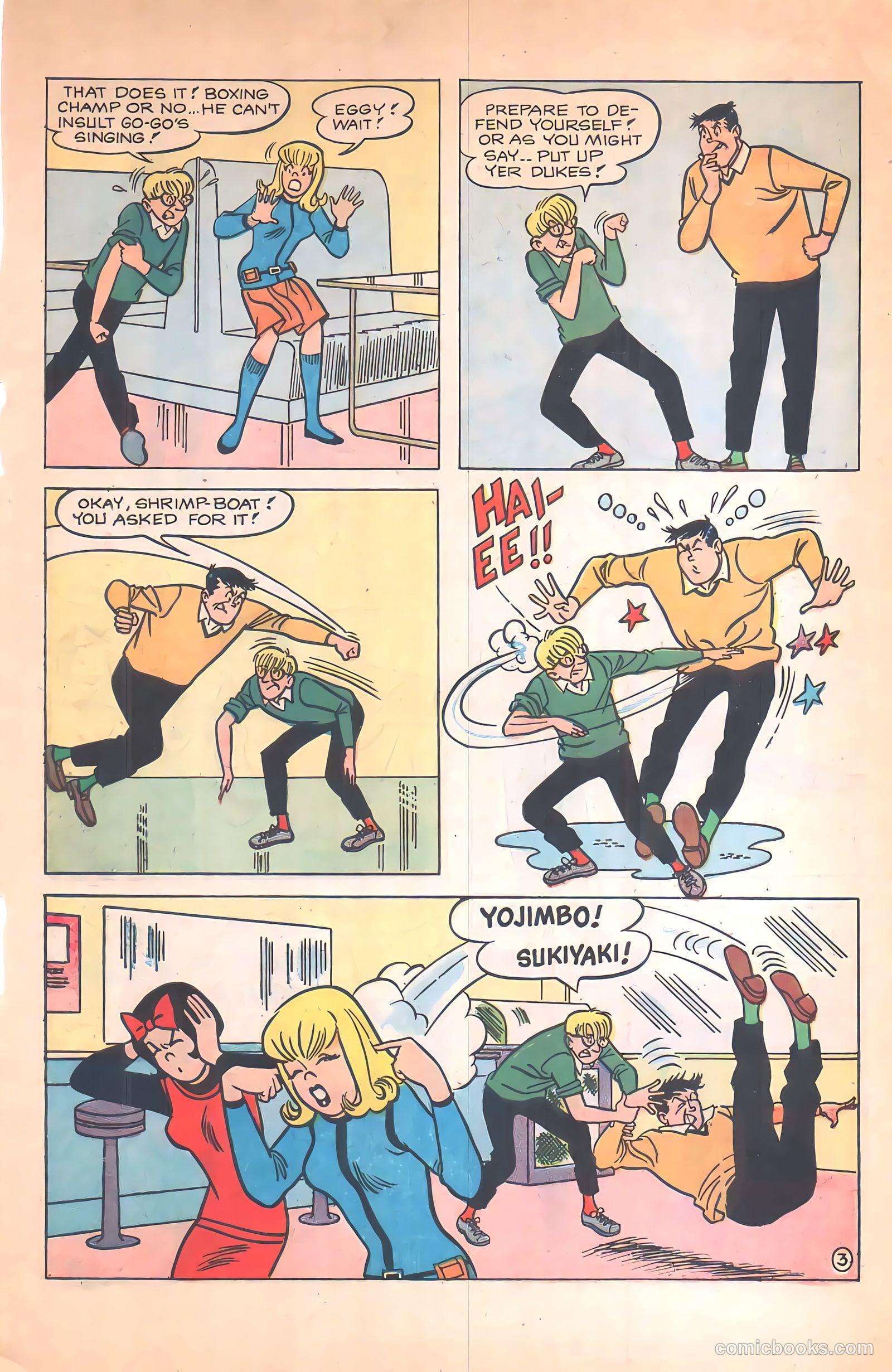 Tippy's Friends Go-Go and Animal #10 (1968) — page 44 of 49