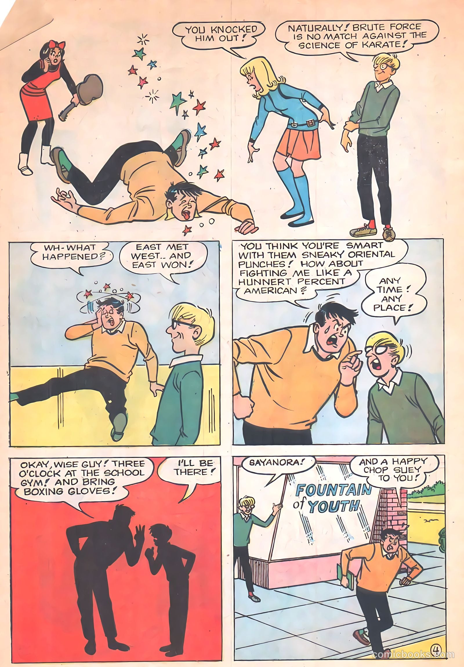 Tippy's Friends Go-Go and Animal #10 (1968) — page 45 of 49