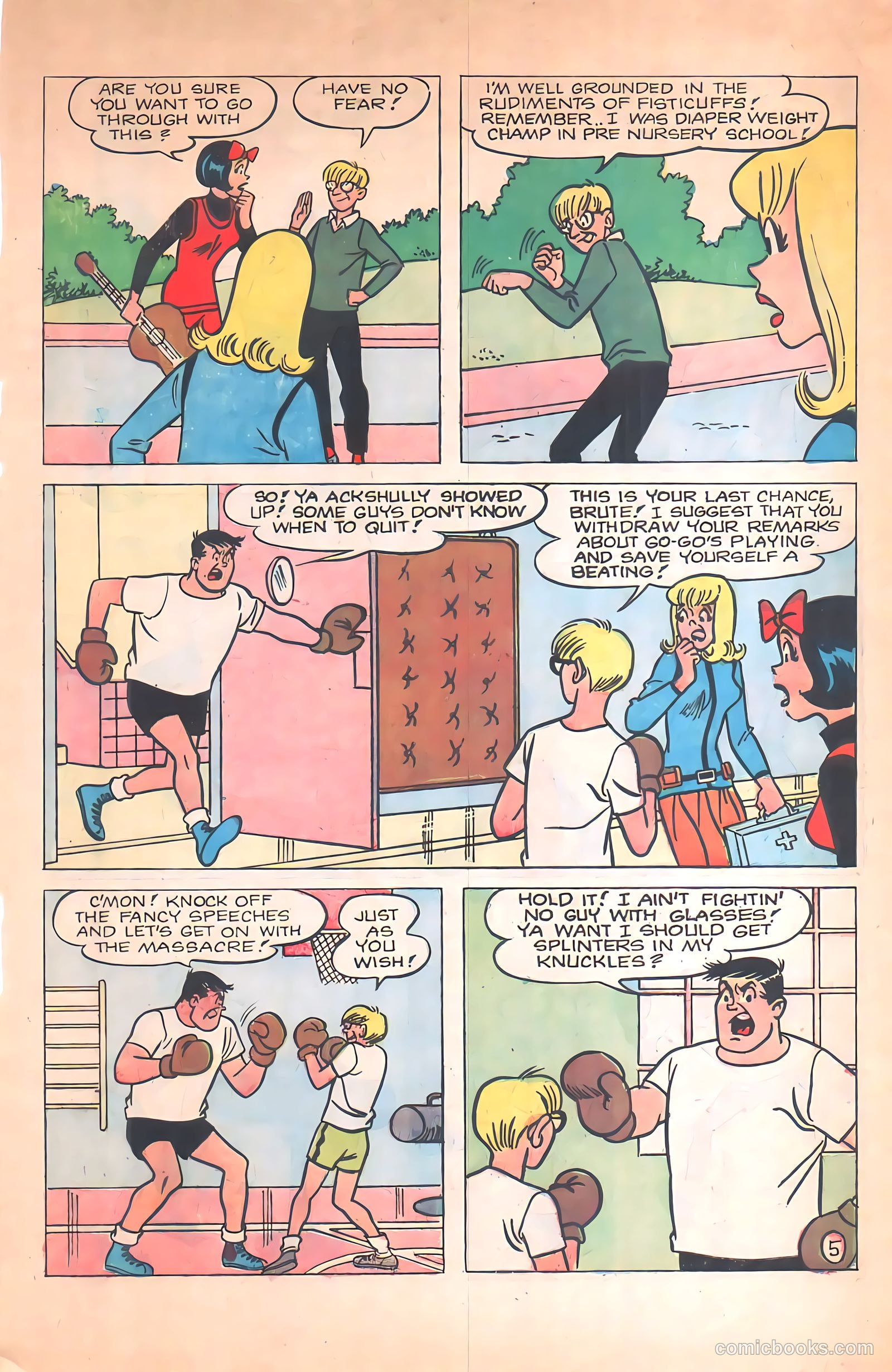 Tippy's Friends Go-Go and Animal #10 (1968) — page 46 of 49