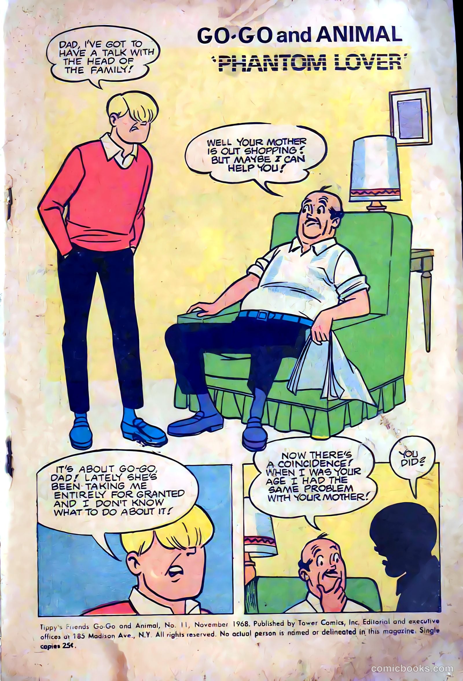 Tippy's Friends Go-Go and Animal #11 (1968) — page 3 of 50