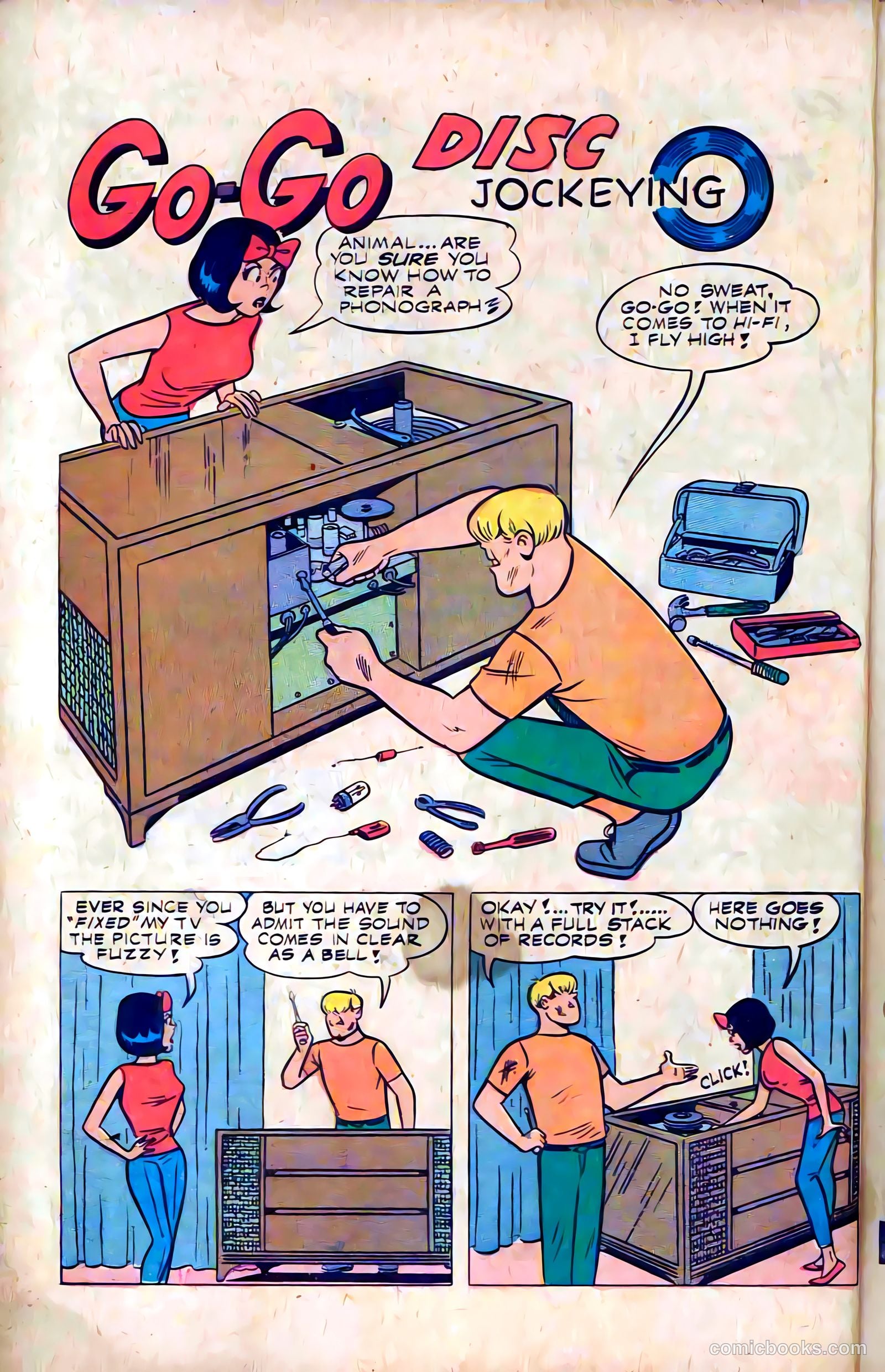 Tippy's Friends Go-Go and Animal #11 (1968) — page 20 of 50