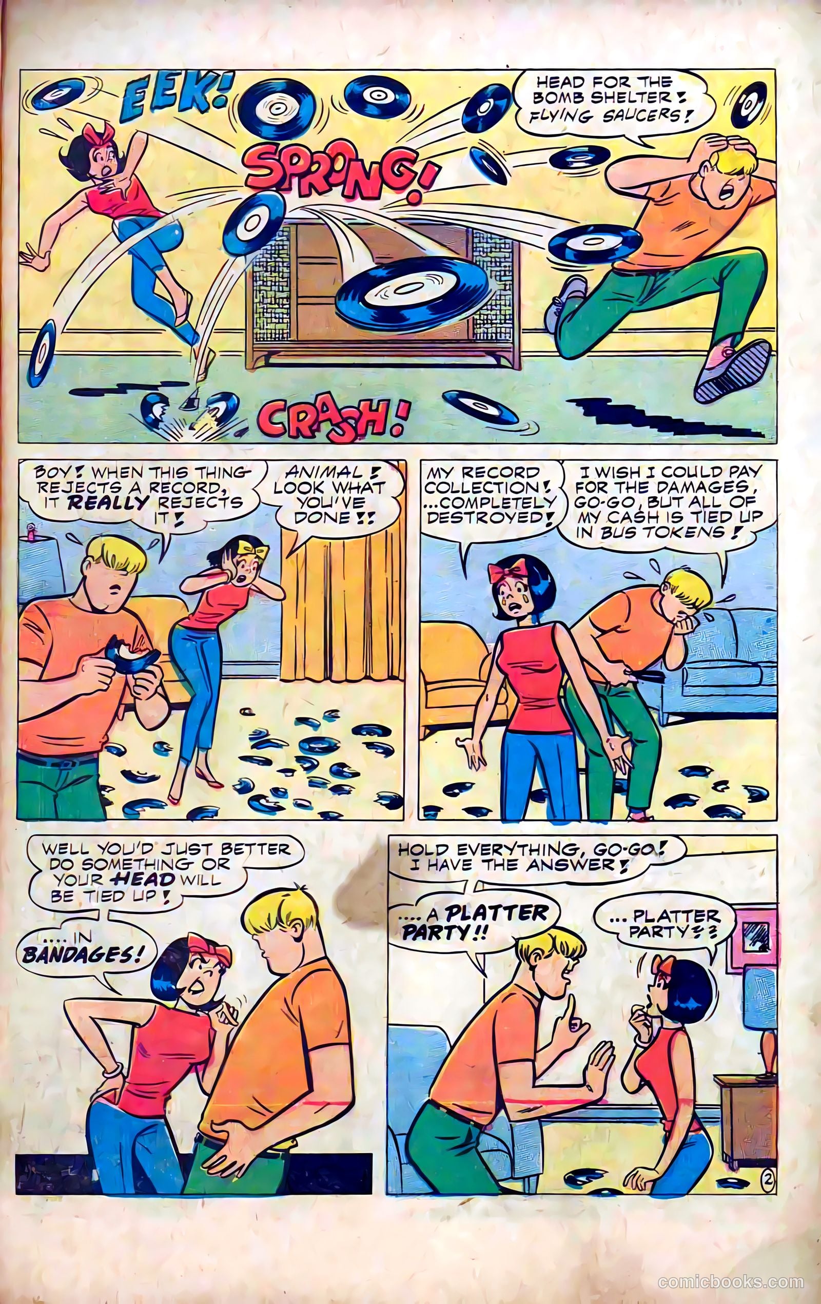 Tippy's Friends Go-Go and Animal #11 (1968) — page 21 of 50