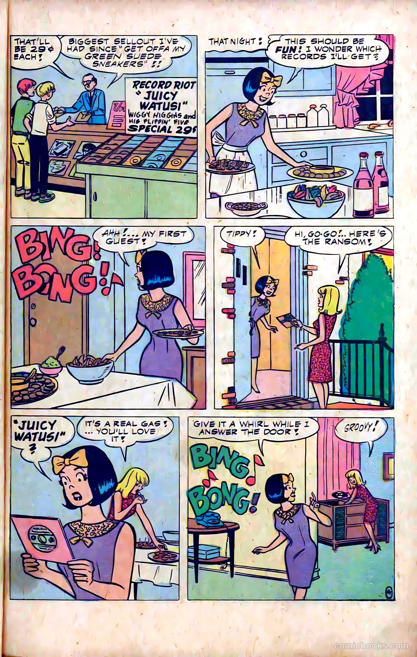 Tippy's Friends Go-Go and Animal #11 (1968) — page 23 of 50