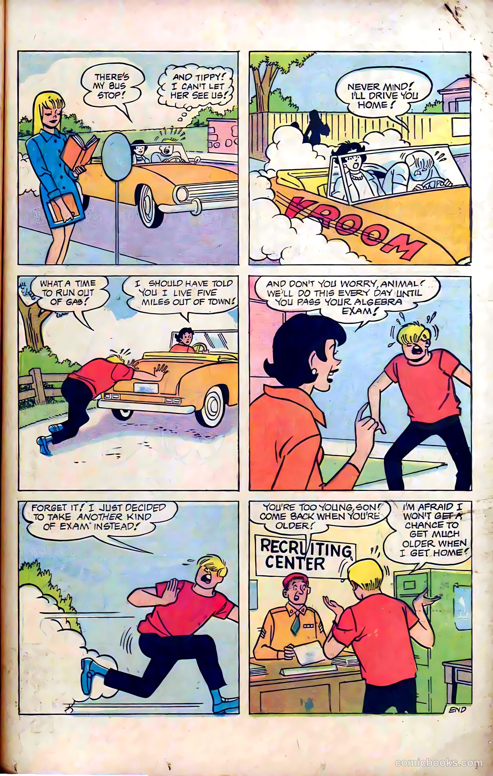 Tippy's Friends Go-Go and Animal #11 (1968) — page 35 of 50