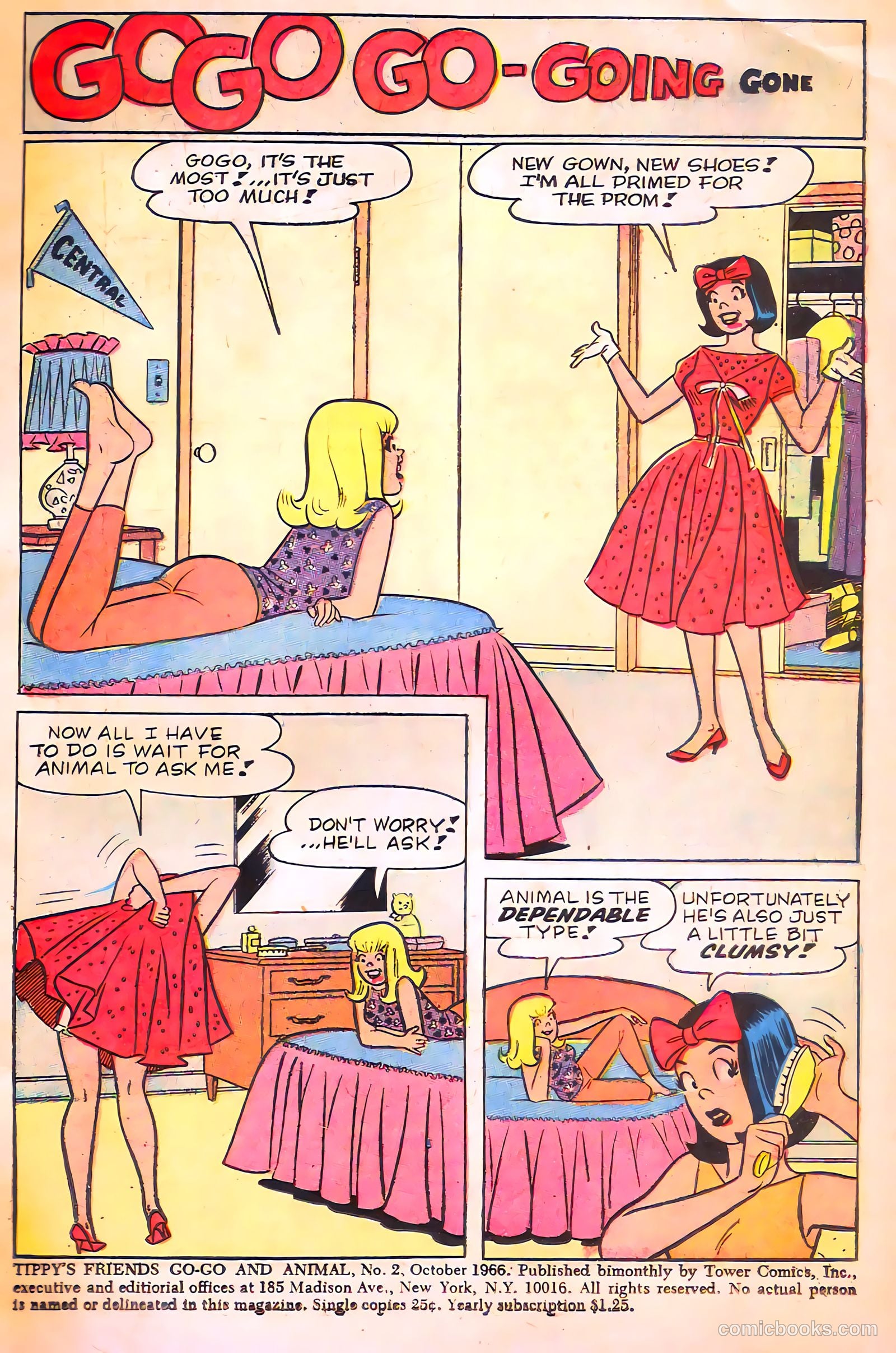 Tippy's Friends Go-Go and Animal #2 (1966) — page 2 of 41