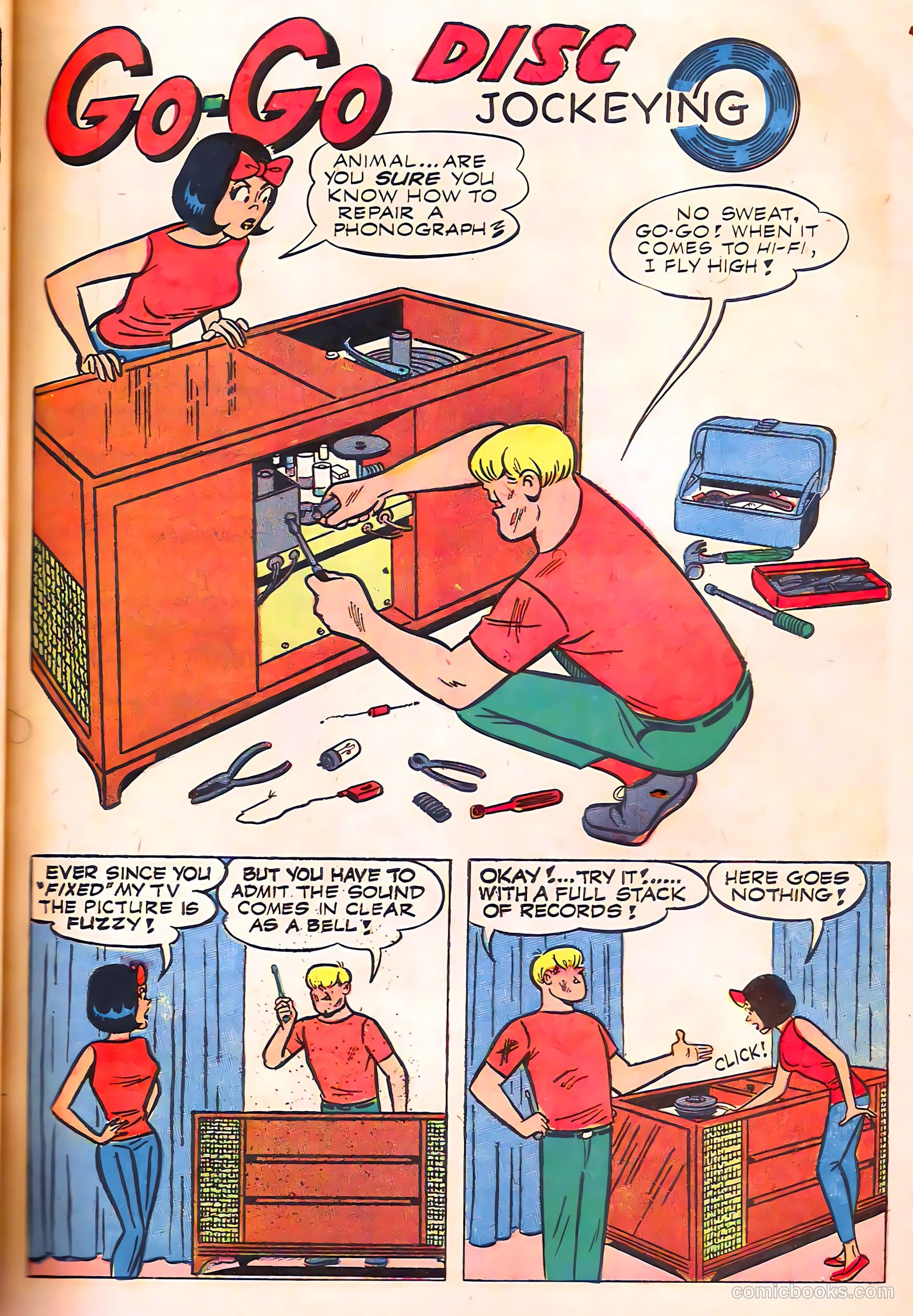Tippy's Friends Go-Go and Animal #2 (1966) — page 15 of 41