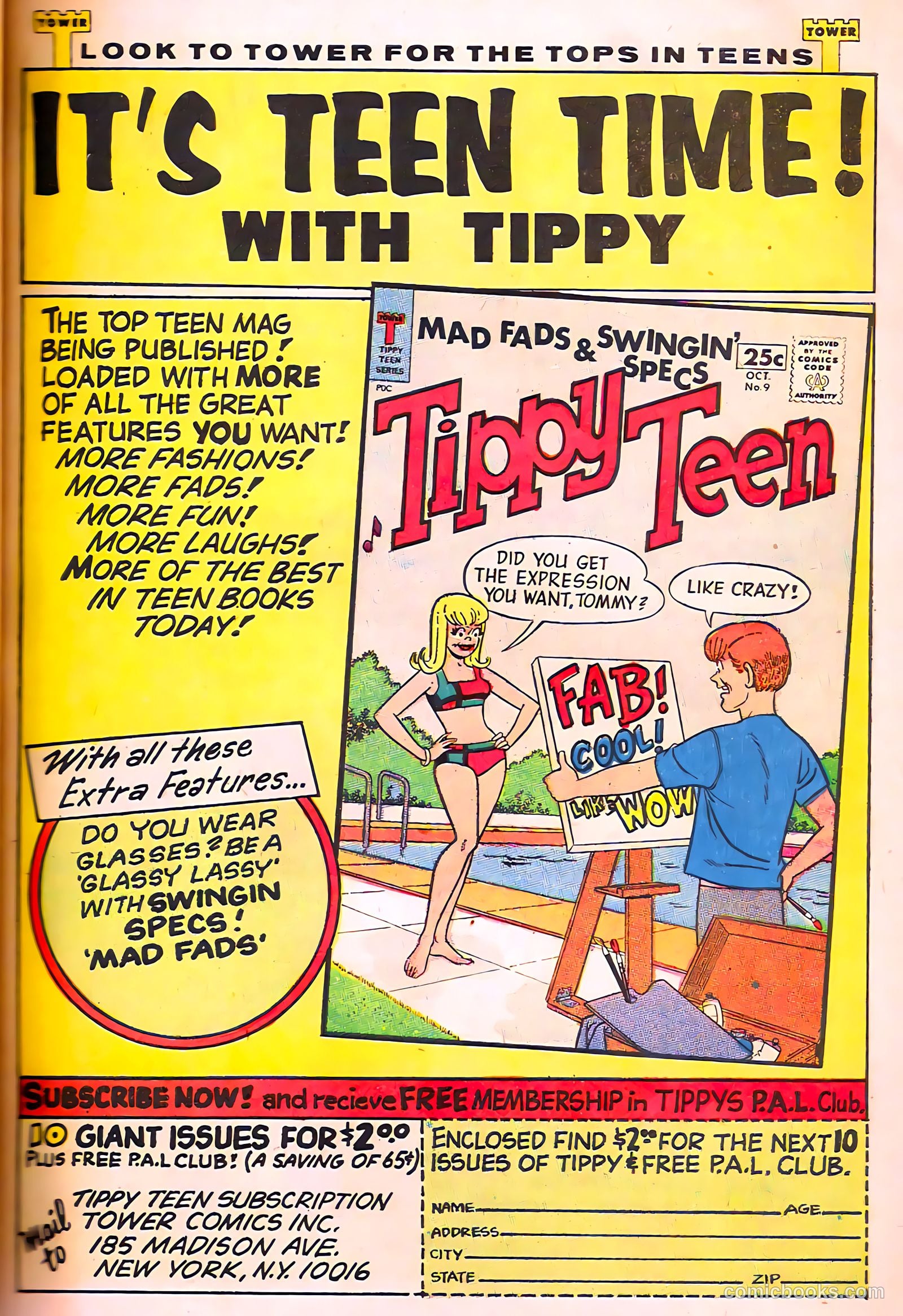 Tippy's Friends Go-Go and Animal #2 (1966) — page 22 of 41