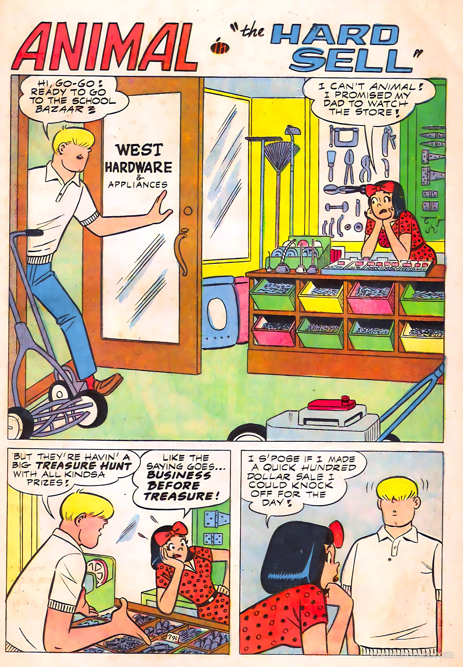 Tippy's Friends Go-Go and Animal #2 (1966) — page 34 of 41