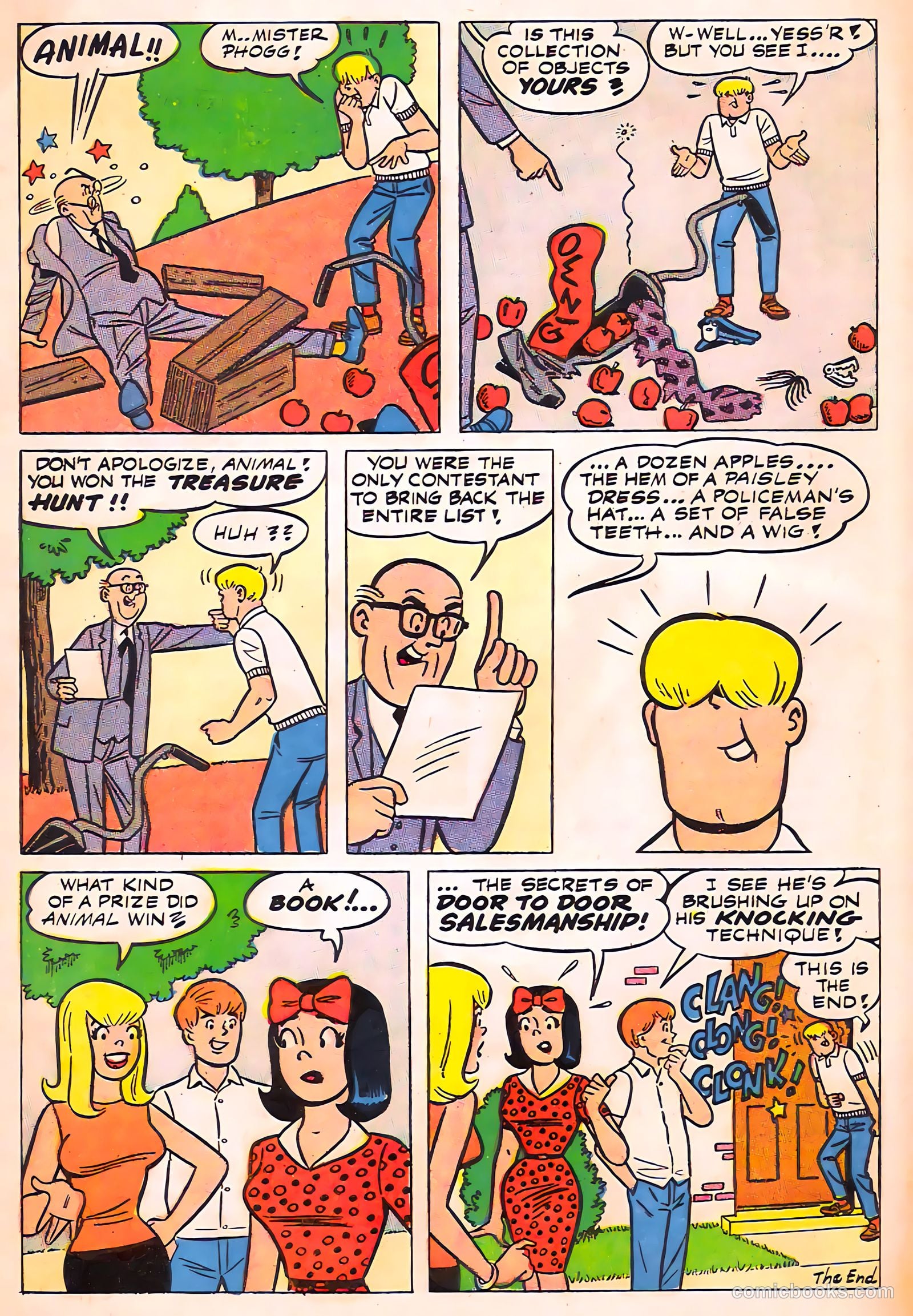 Tippy's Friends Go-Go and Animal #2 (1966) — page 40 of 41