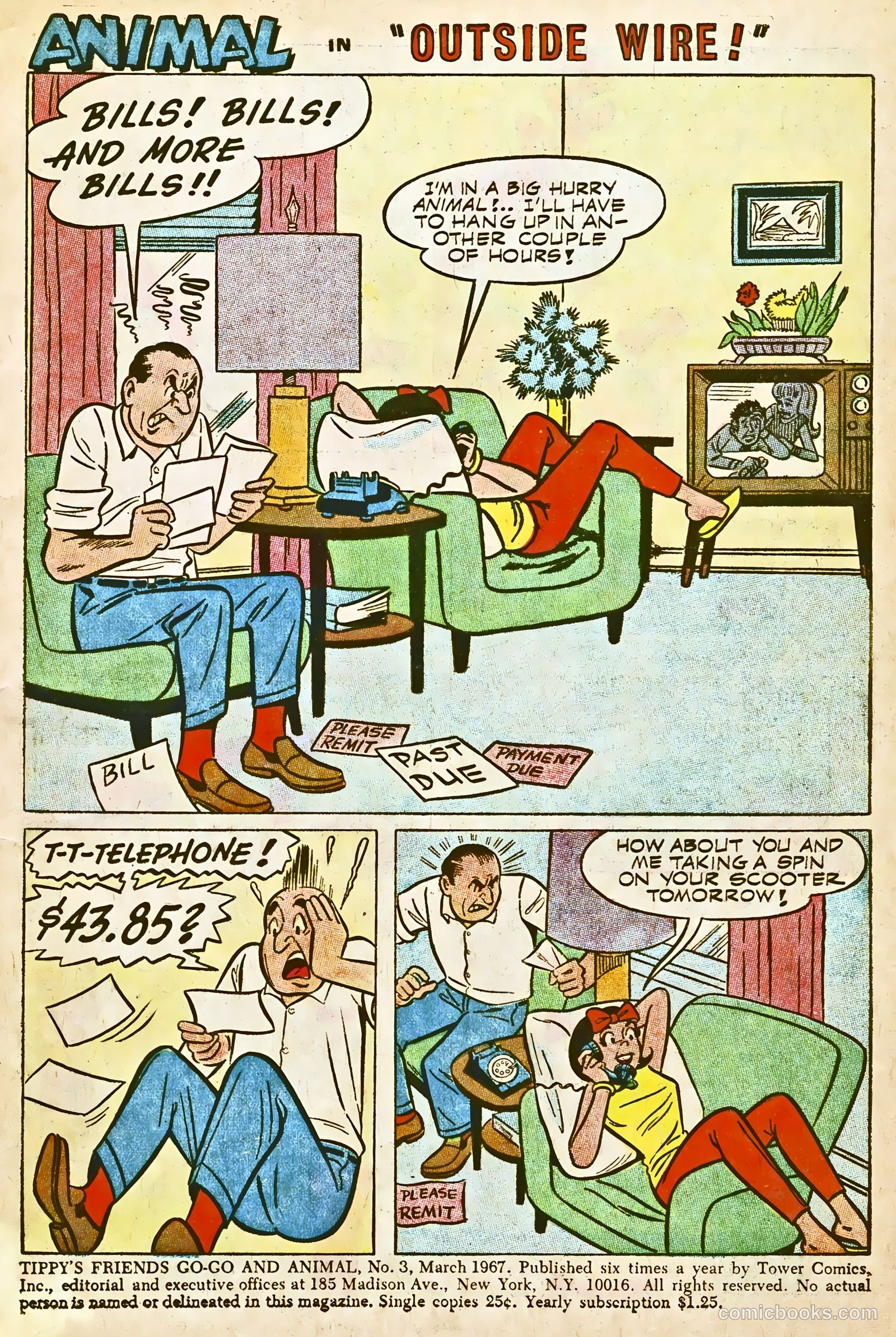 Tippy's Friends Go-Go and Animal #3 (1967) — page 3 of 68